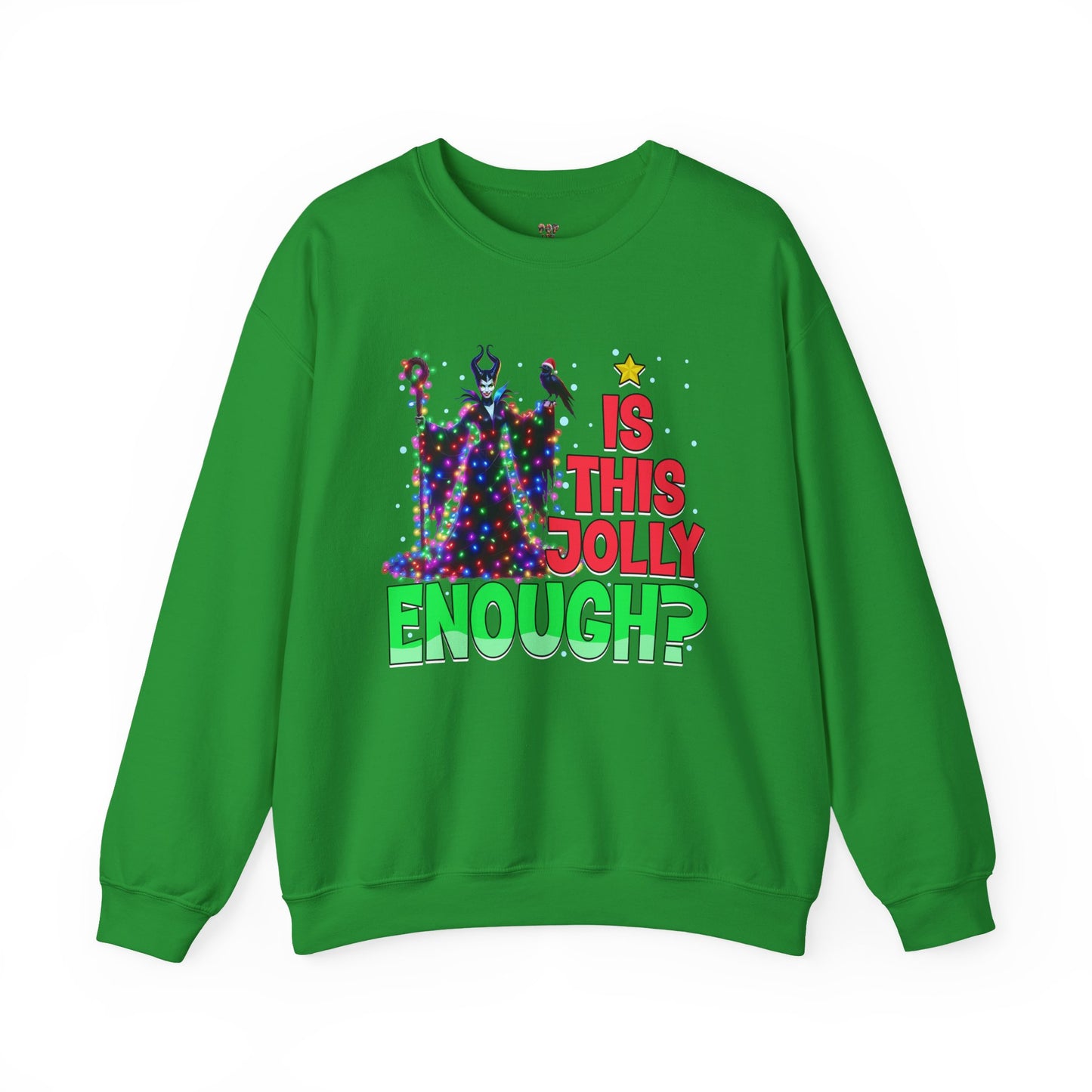 Is this Jolly Enough Unisex Heavy Blend™ Crewneck Sweatshirt