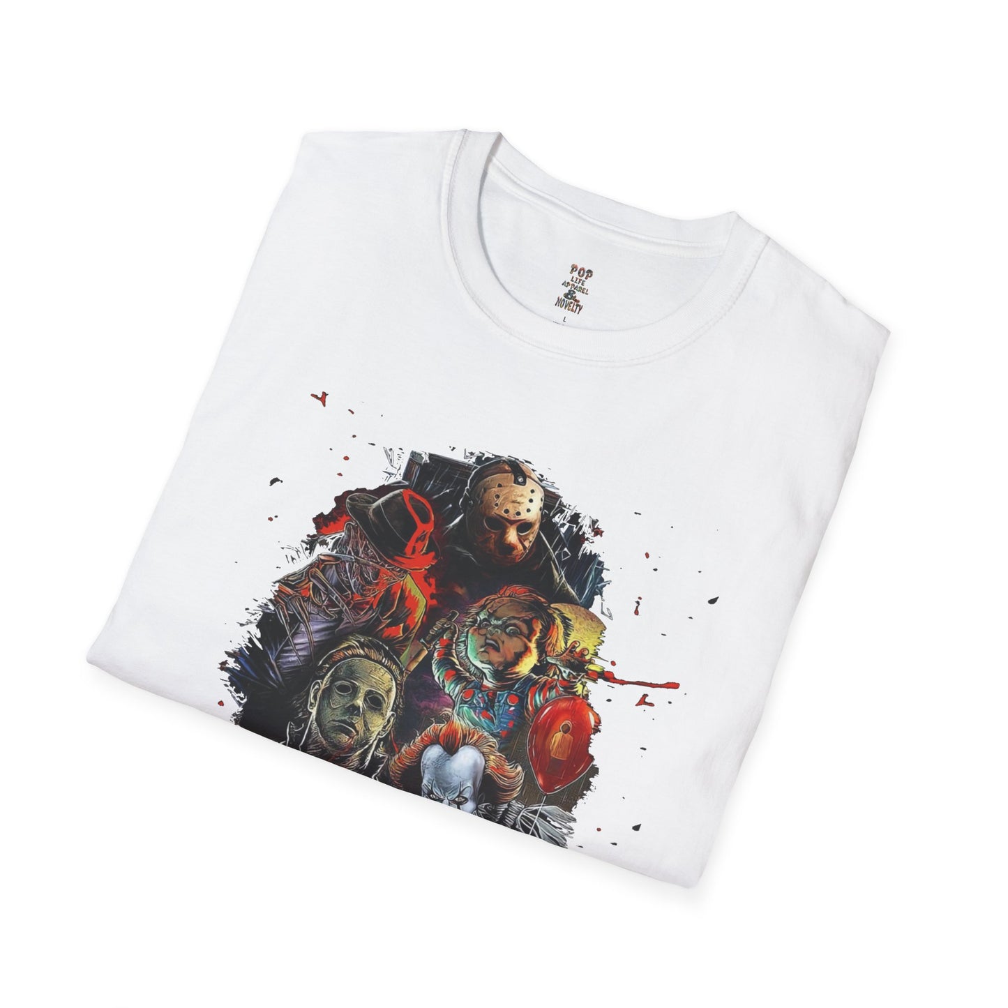 Horror Friends 6 Unisex Softstyle T-Shirt