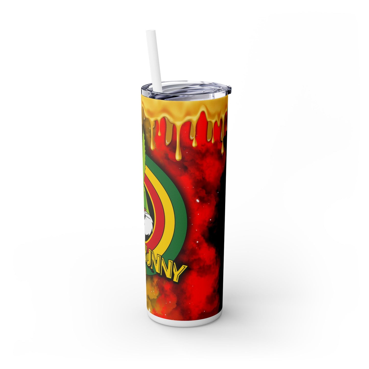 Budz Bunny Tumbler with Straw, 20oz