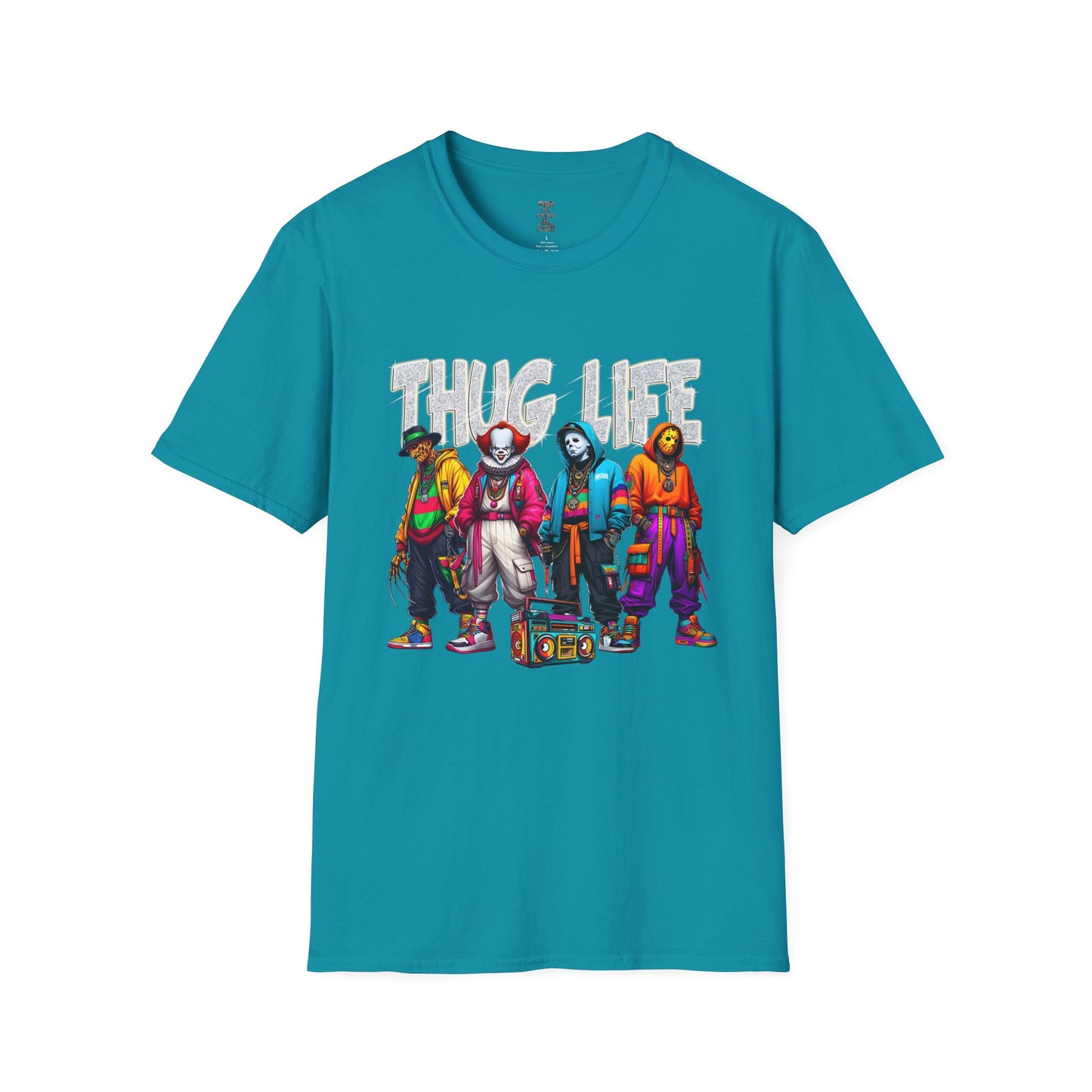 Hip Hop Horror Thug Life Unisex Softstyle T-Shirt