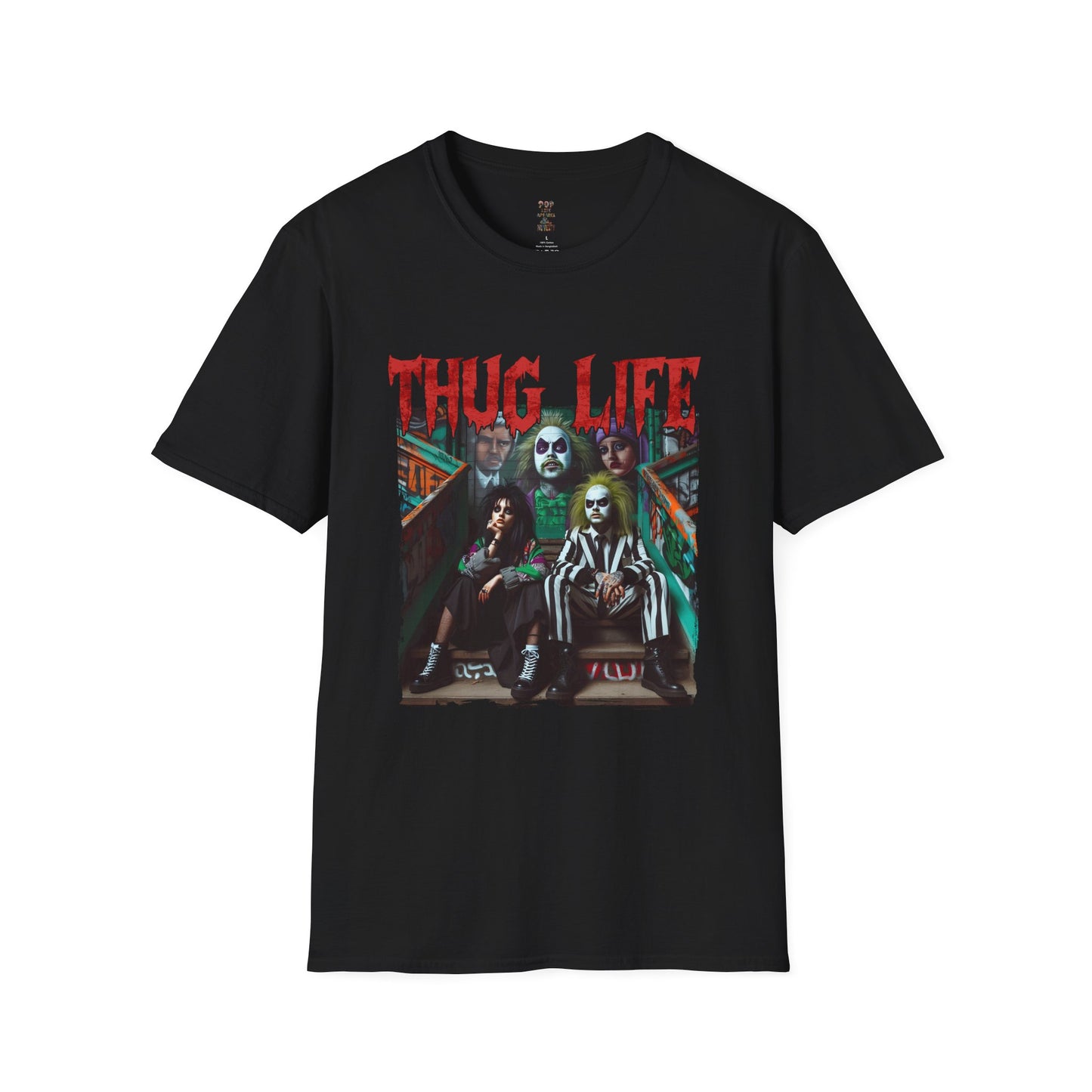 Beetlejuice Thug Life Unisex Softstyle T-Shirt
