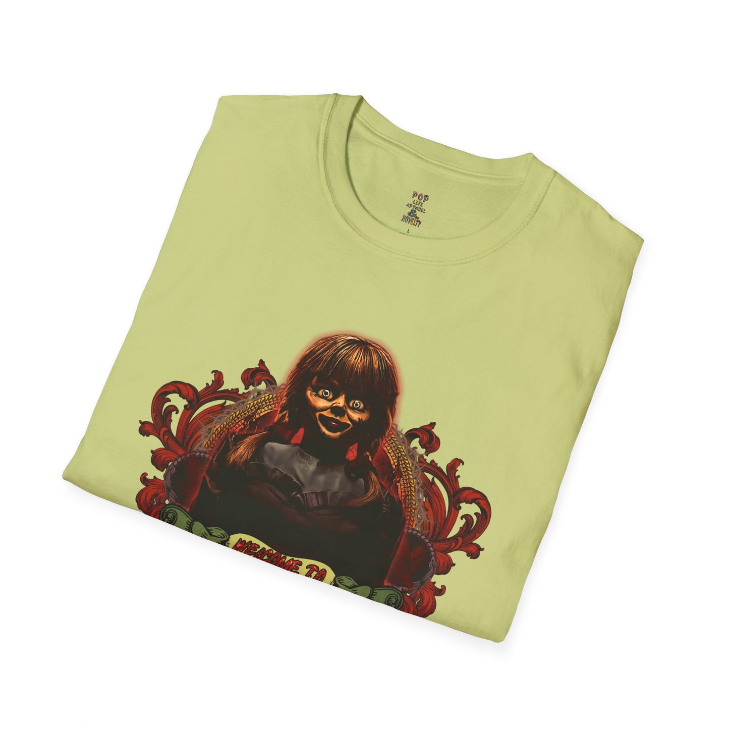 Annabelle Welcome to Halloween Unisex Softstyle T-Shirt