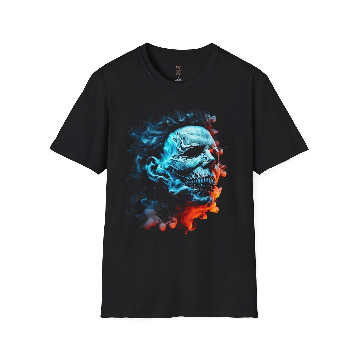 Horror Smoke Michael Myers Unisex Softstyle T-Shirt
