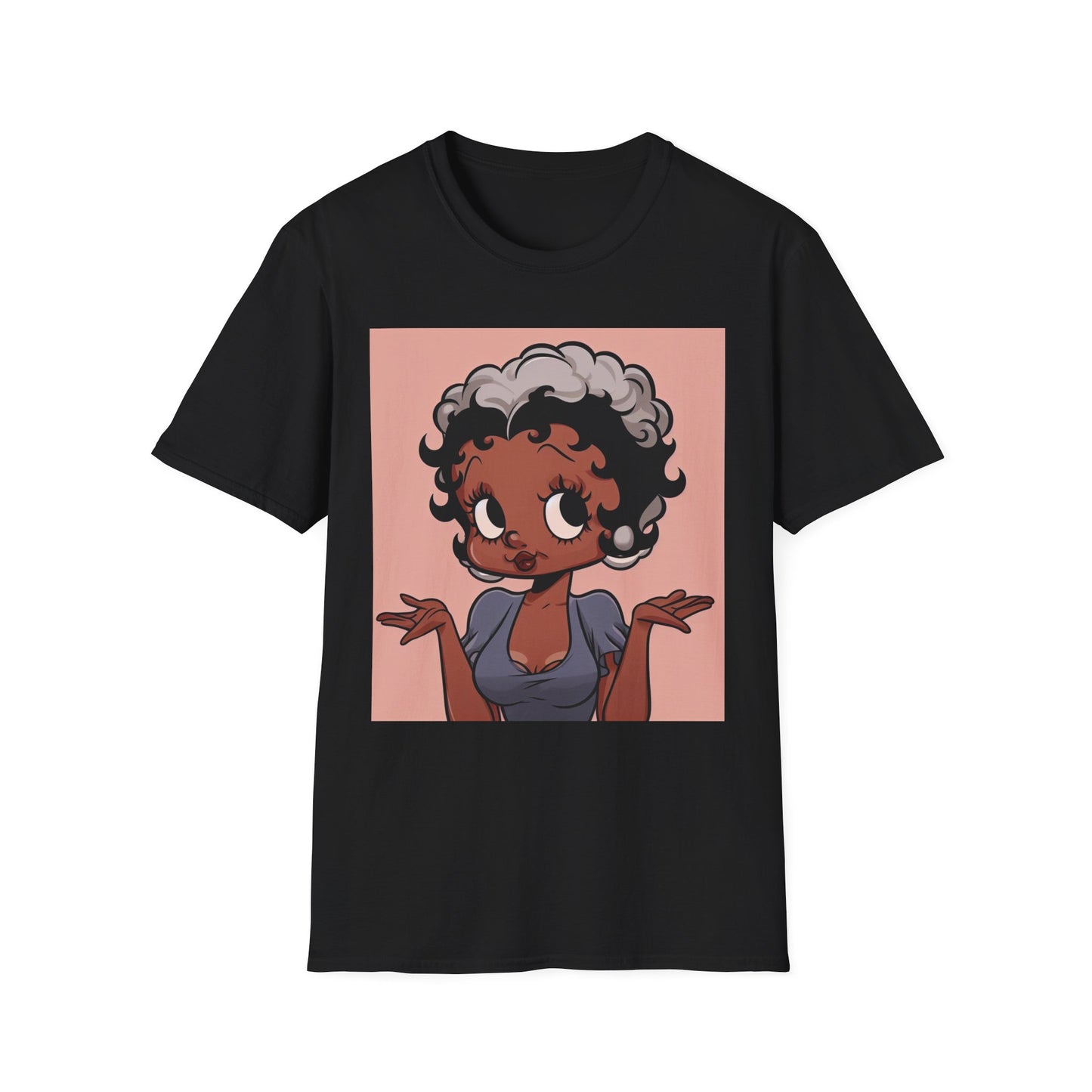 Retro Betty Unisex Softstyle T-Shirt