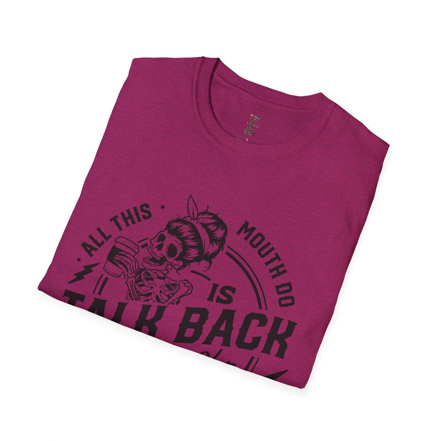 Graphic Tee Unisex Softstyle T-Shirt All This Mouth Do