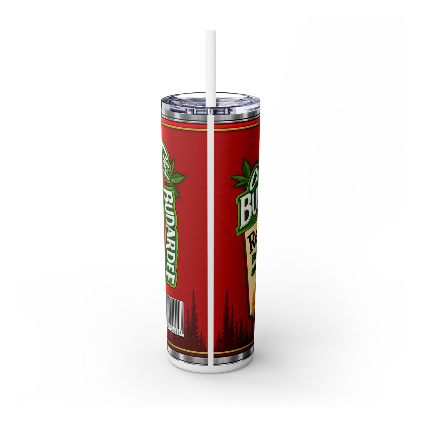 Chef Budardee Tumbler with Straw, 20oz