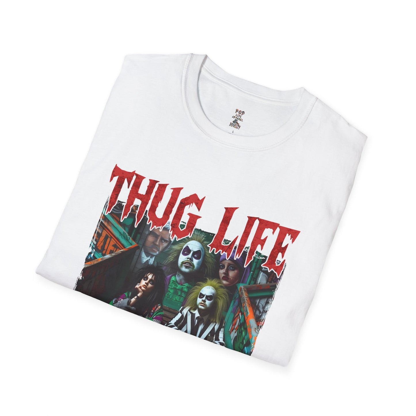 Beetlejuice Thug Life Unisex Softstyle T-Shirt