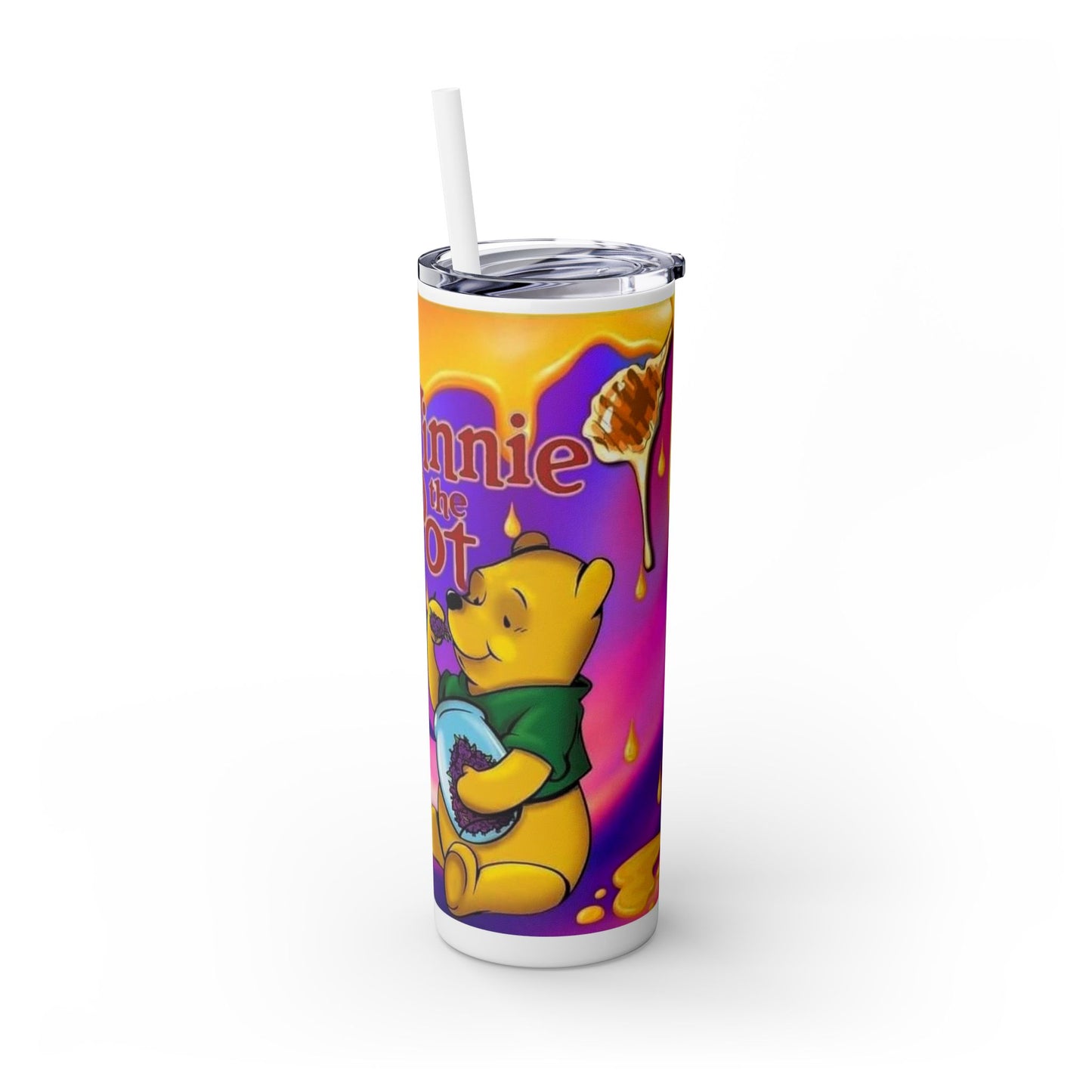 Winnie the Pot Tumbler with Straw, 20oz