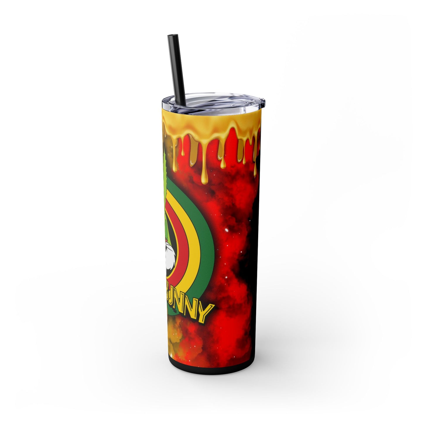Budz Bunny Tumbler with Straw, 20oz