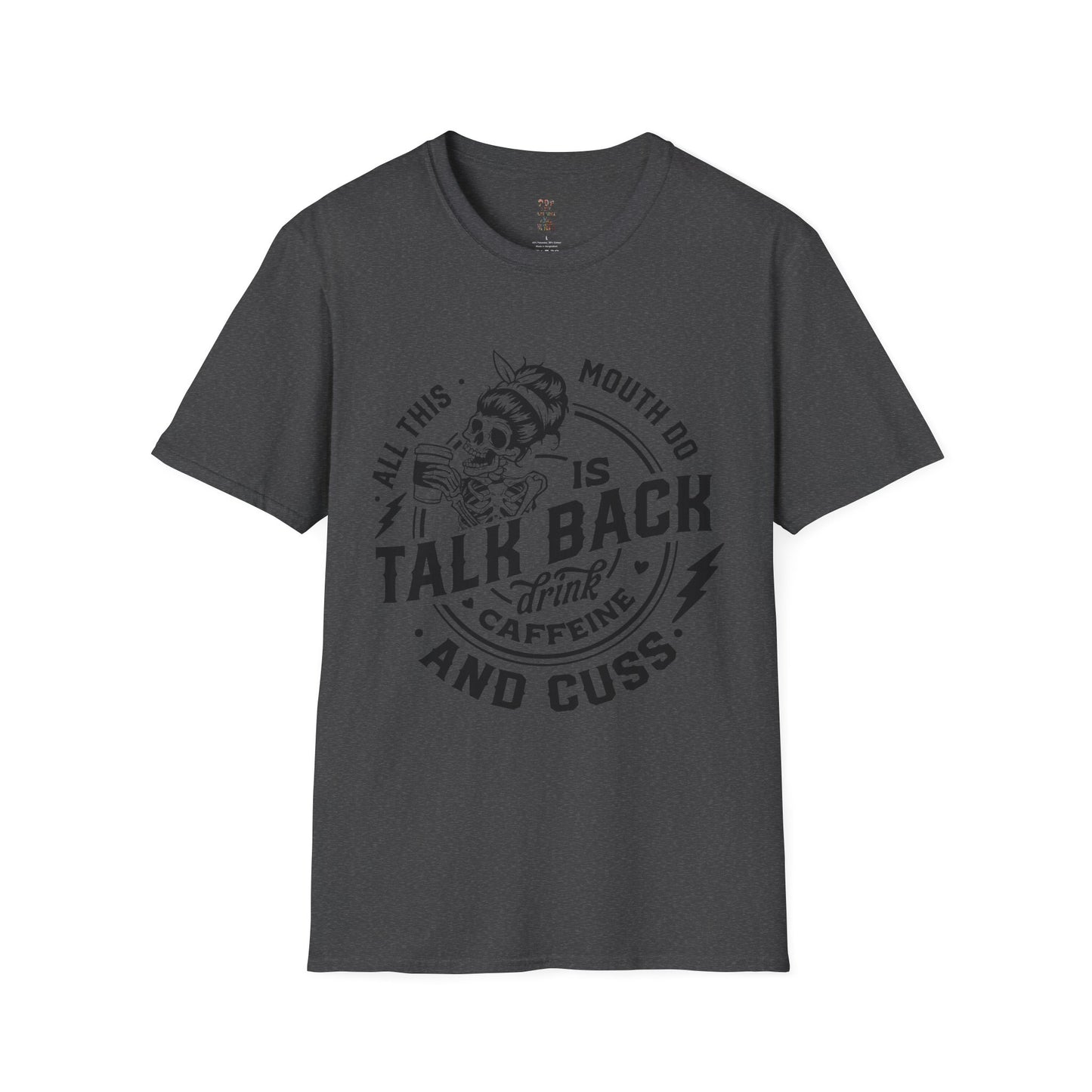 Graphic Tee Unisex Softstyle T-Shirt All This Mouth Do
