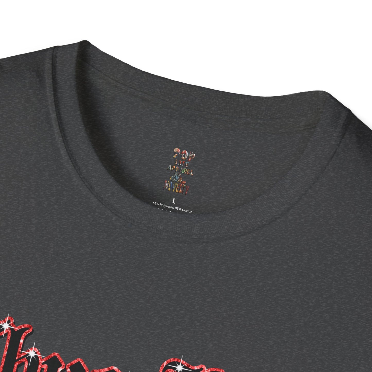 Female Horror Thug Life Unisex Softstyle T-Shirt