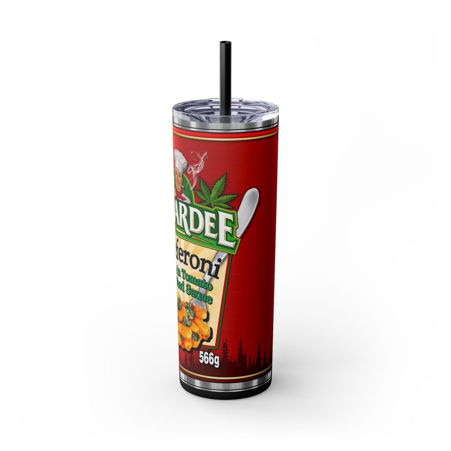 Chef Budardee Tumbler with Straw, 20oz