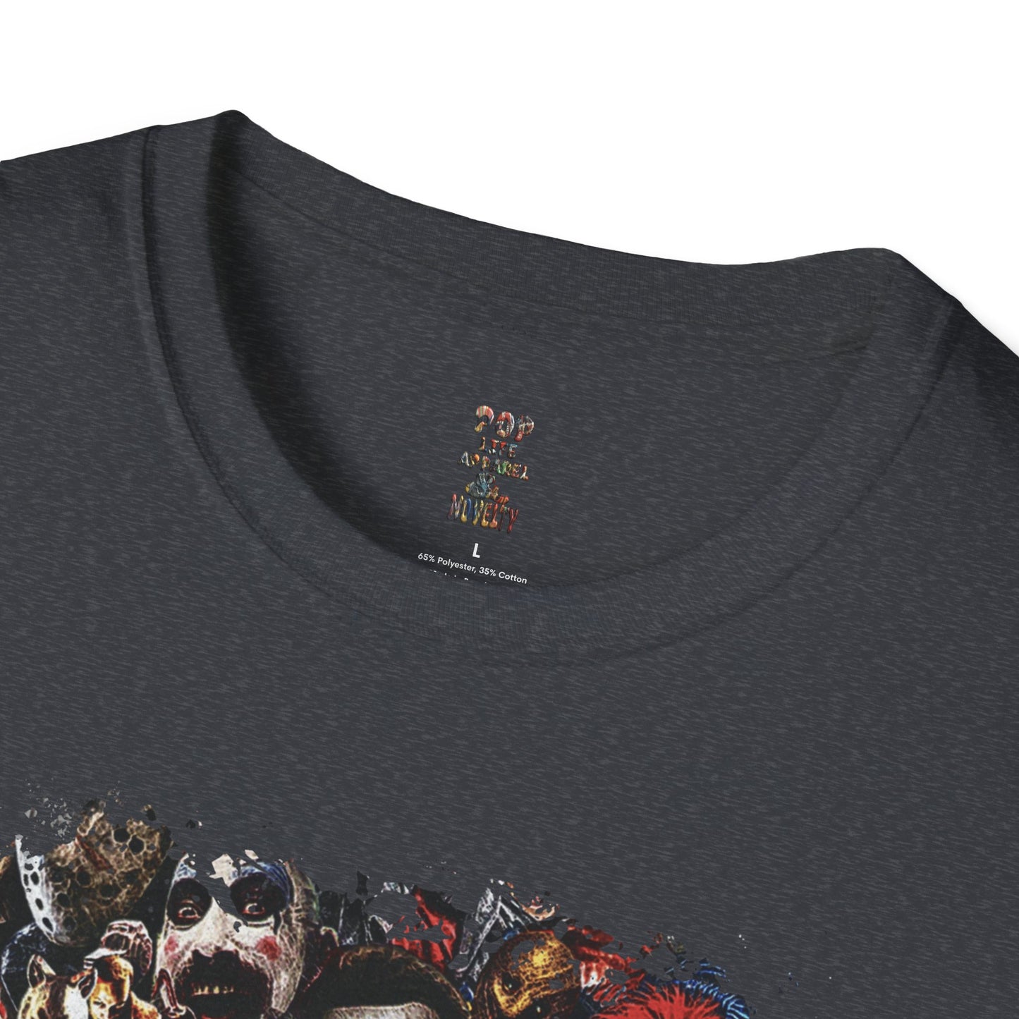 Horror Collage Unisex Softstyle T-Shirt
