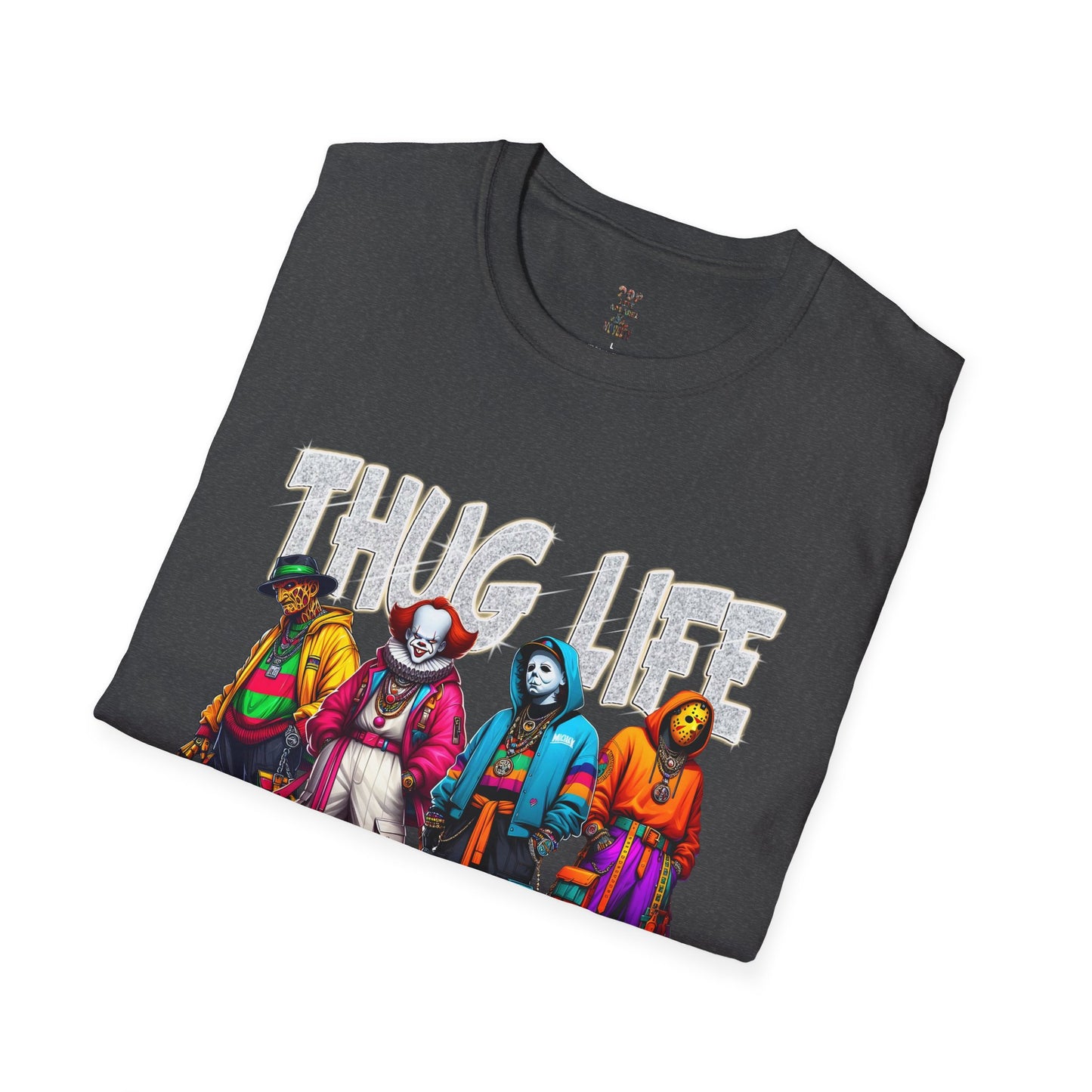 Hip Hop Horror Thug Life Unisex Softstyle T-Shirt