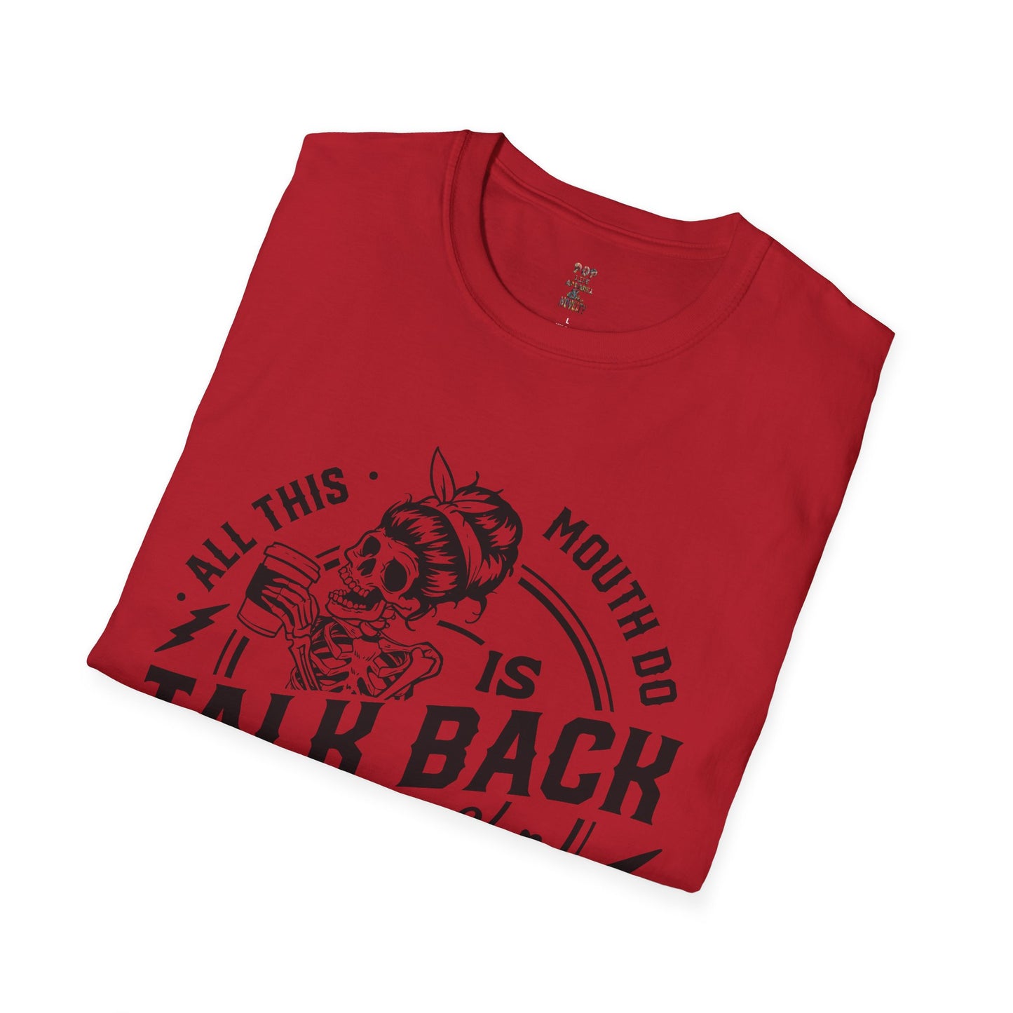 Graphic Tee Unisex Softstyle T-Shirt All This Mouth Do