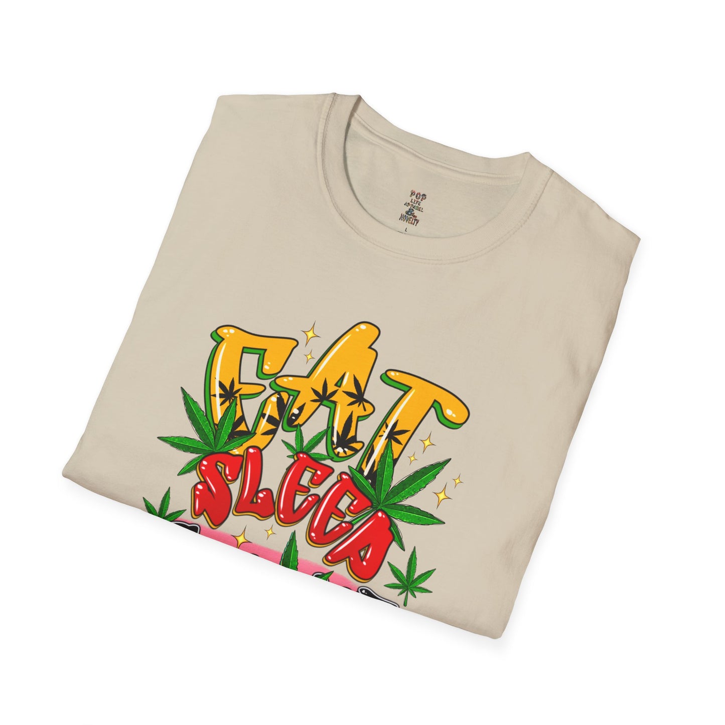 Eat Sleep Smoke Repeat Unisex Softstyle T-Shirt