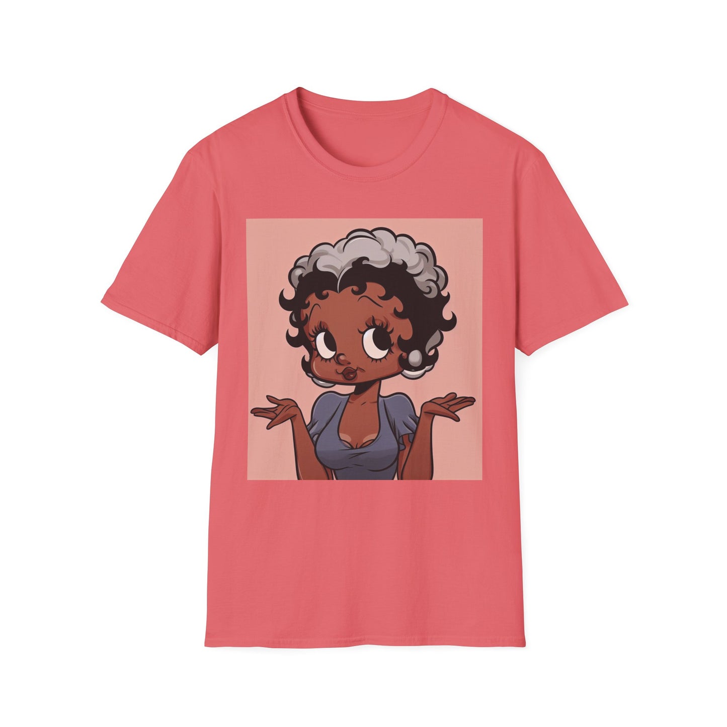 Retro Betty Unisex Softstyle T-Shirt