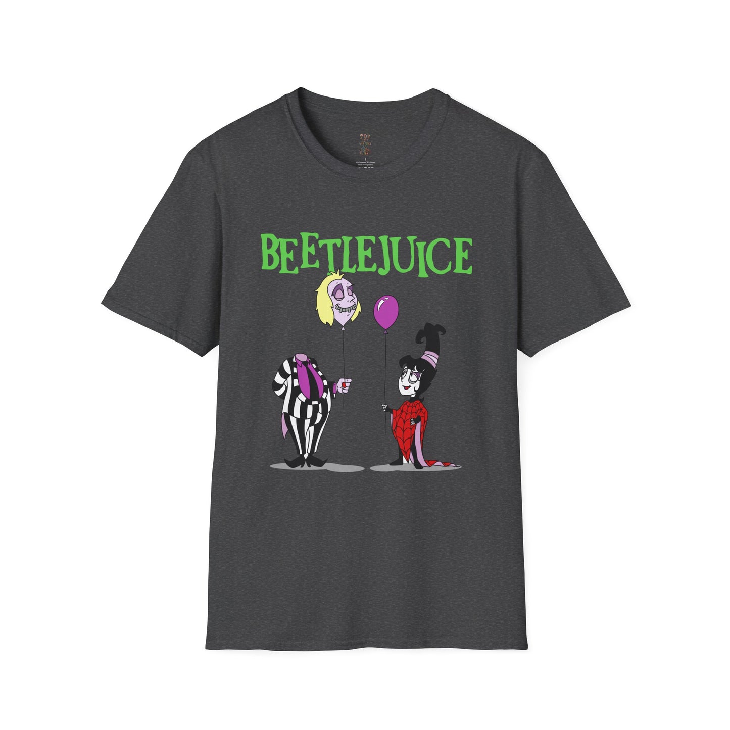 Beetlejuice and Lydia #2 Unisex Softstyle T-Shirt