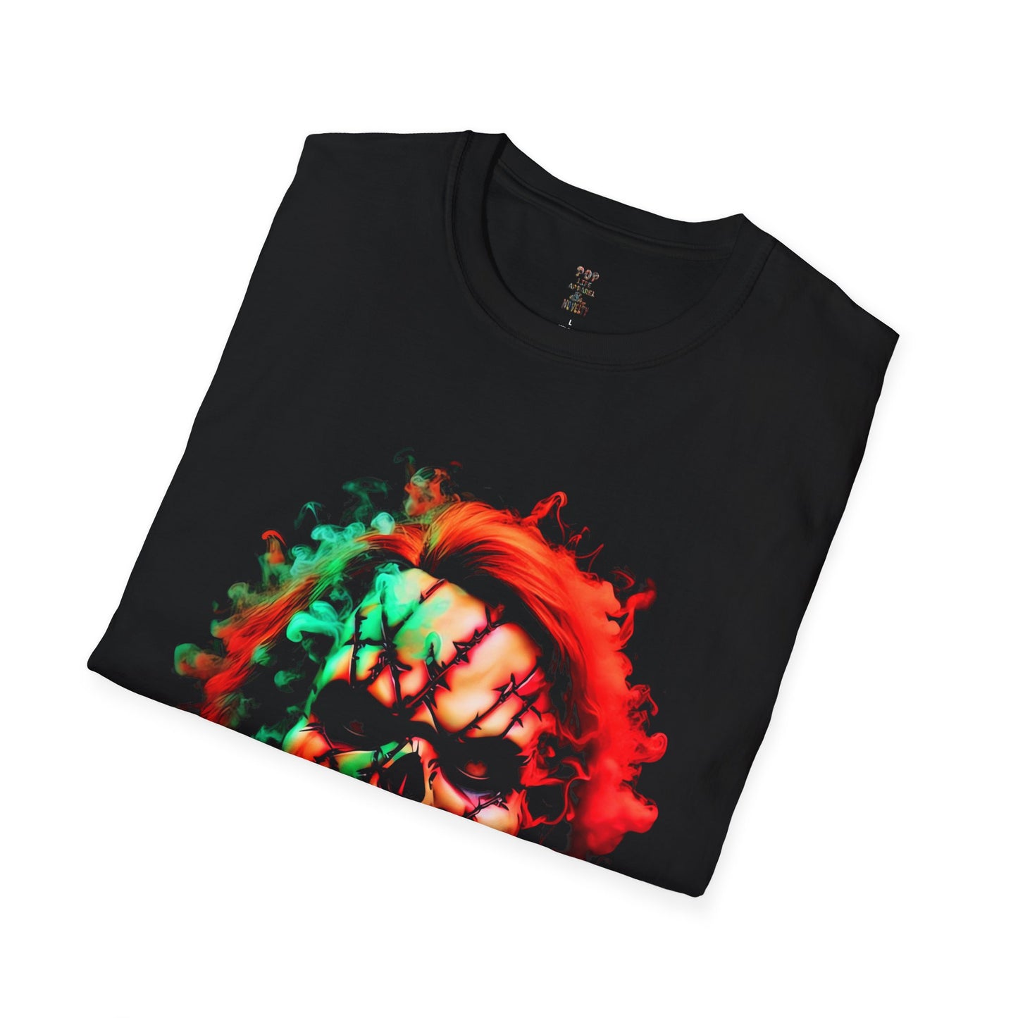 Horror Smoke Chucky Unisex Softstyle T-Shirt