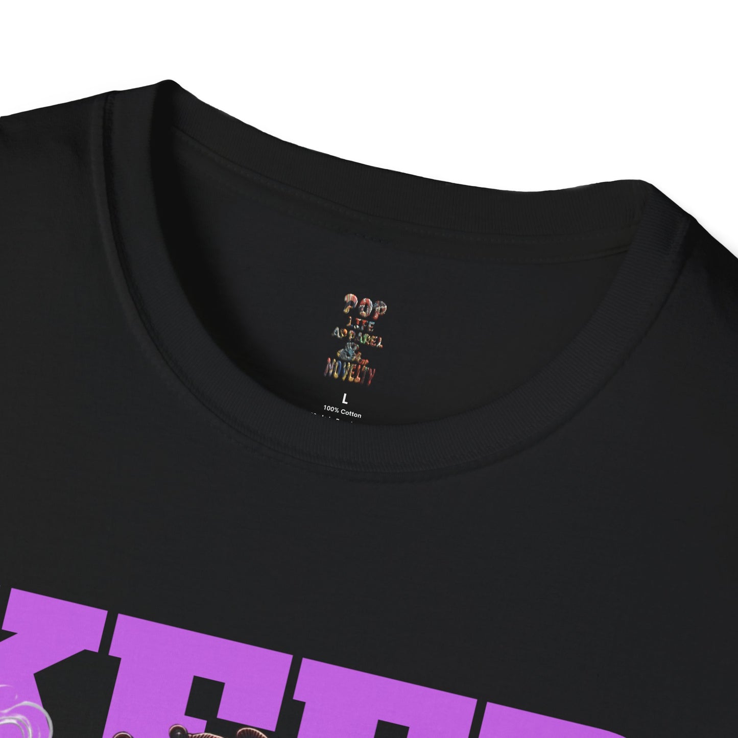 Keep Clam Smoke Weed Softstyle T-Shirt