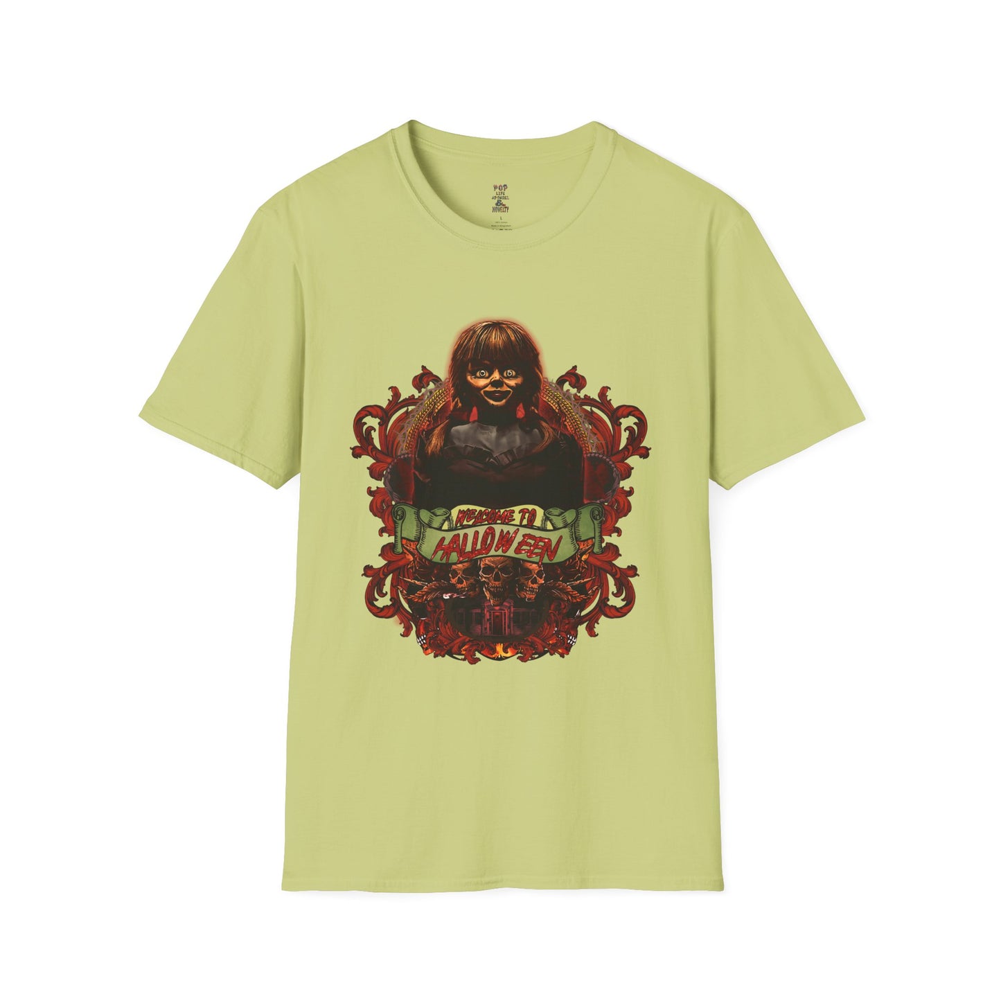 Annabelle Welcome to Halloween Unisex Softstyle T-Shirt