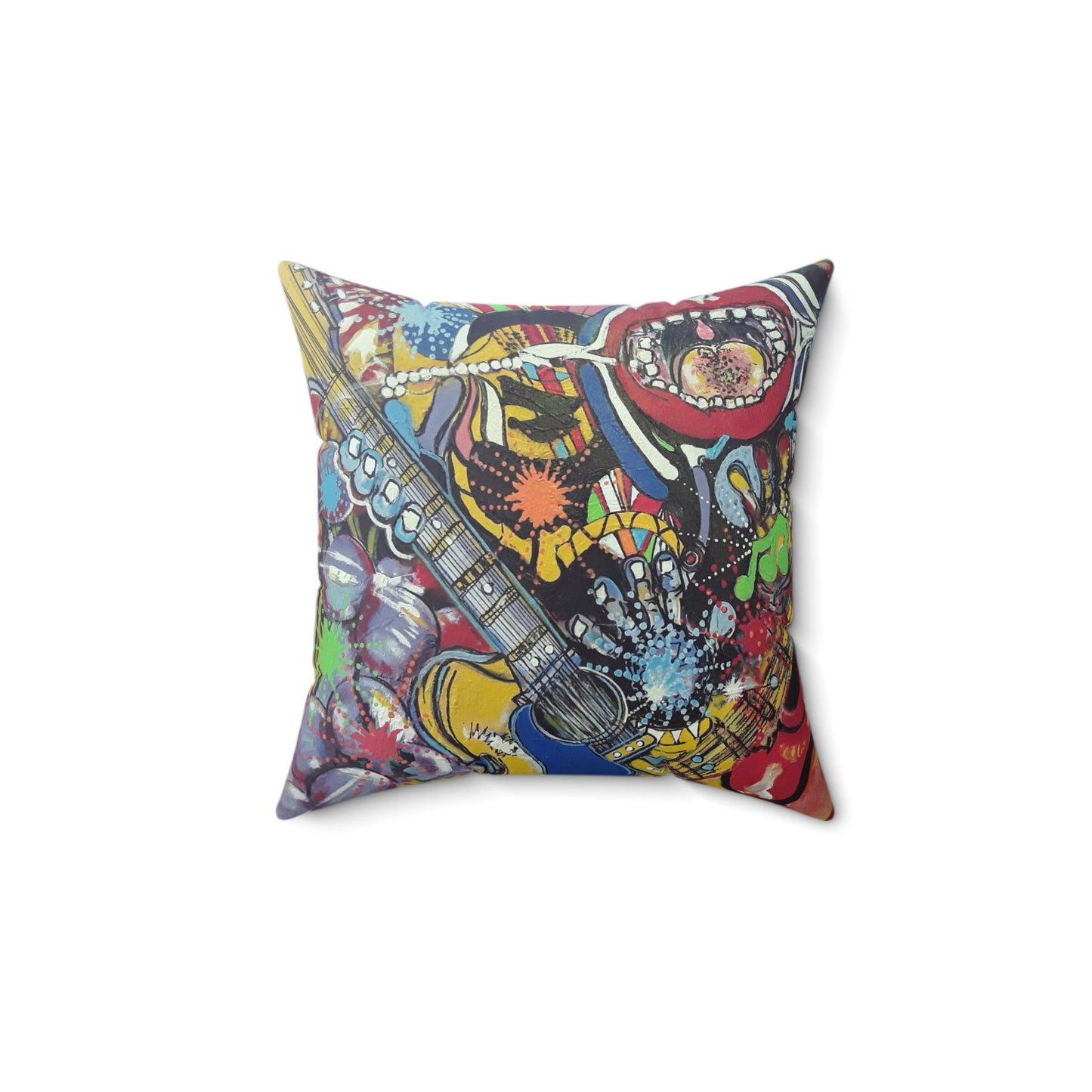 The Clowns Spun Polyester Square Pillow