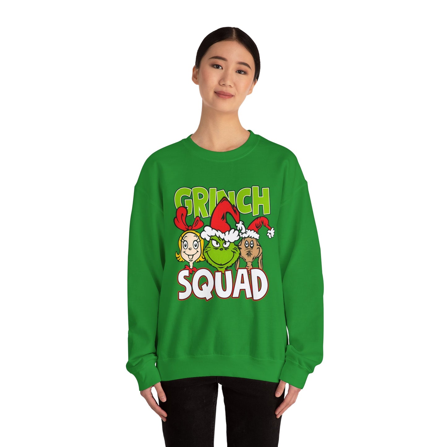 Grinch Squad Unisex Heavy Blend™ Crewneck Sweatshirt
