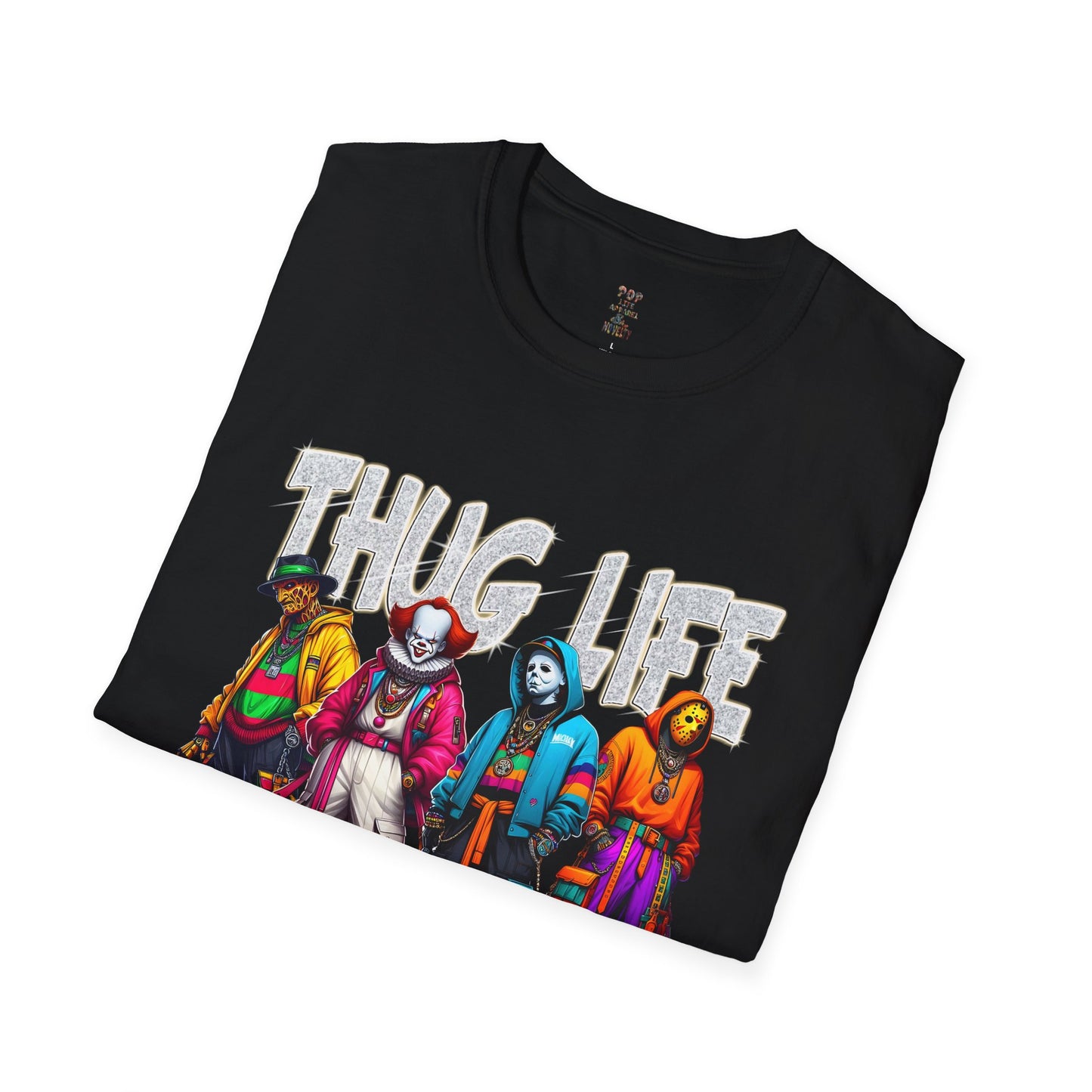 Hip Hop Horror Thug Life Unisex Softstyle T-Shirt
