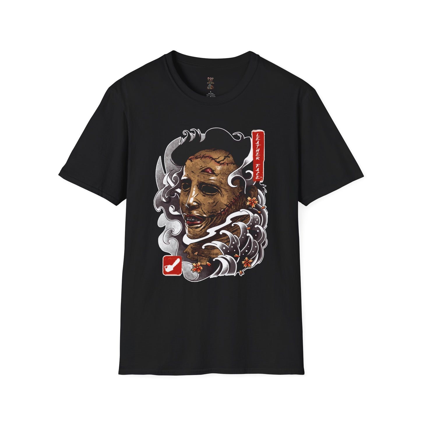 Leatherface Waves Unisex Softstyle T-Shirt
