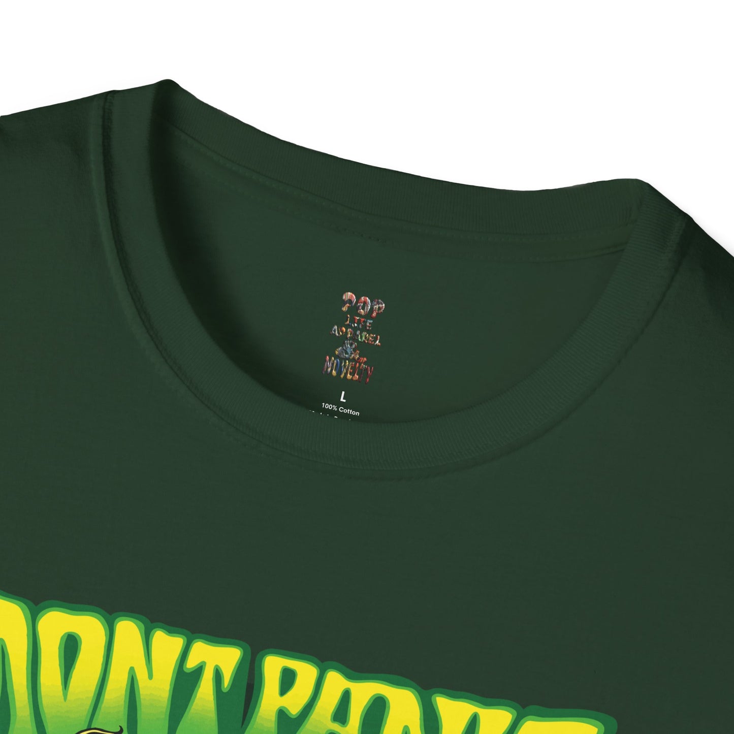 Don't Panic it's Organic Unisex Softstyle T-Shirt