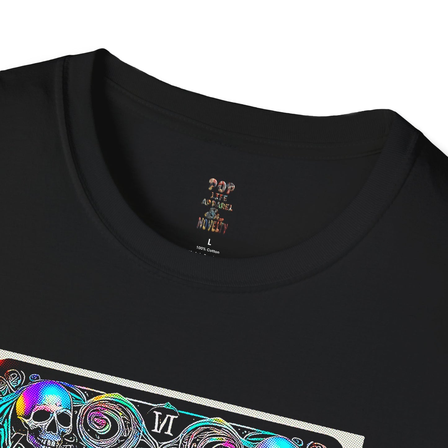 Welcome to Halloween Tarot Card Unisex Softstyle T-Shirt
