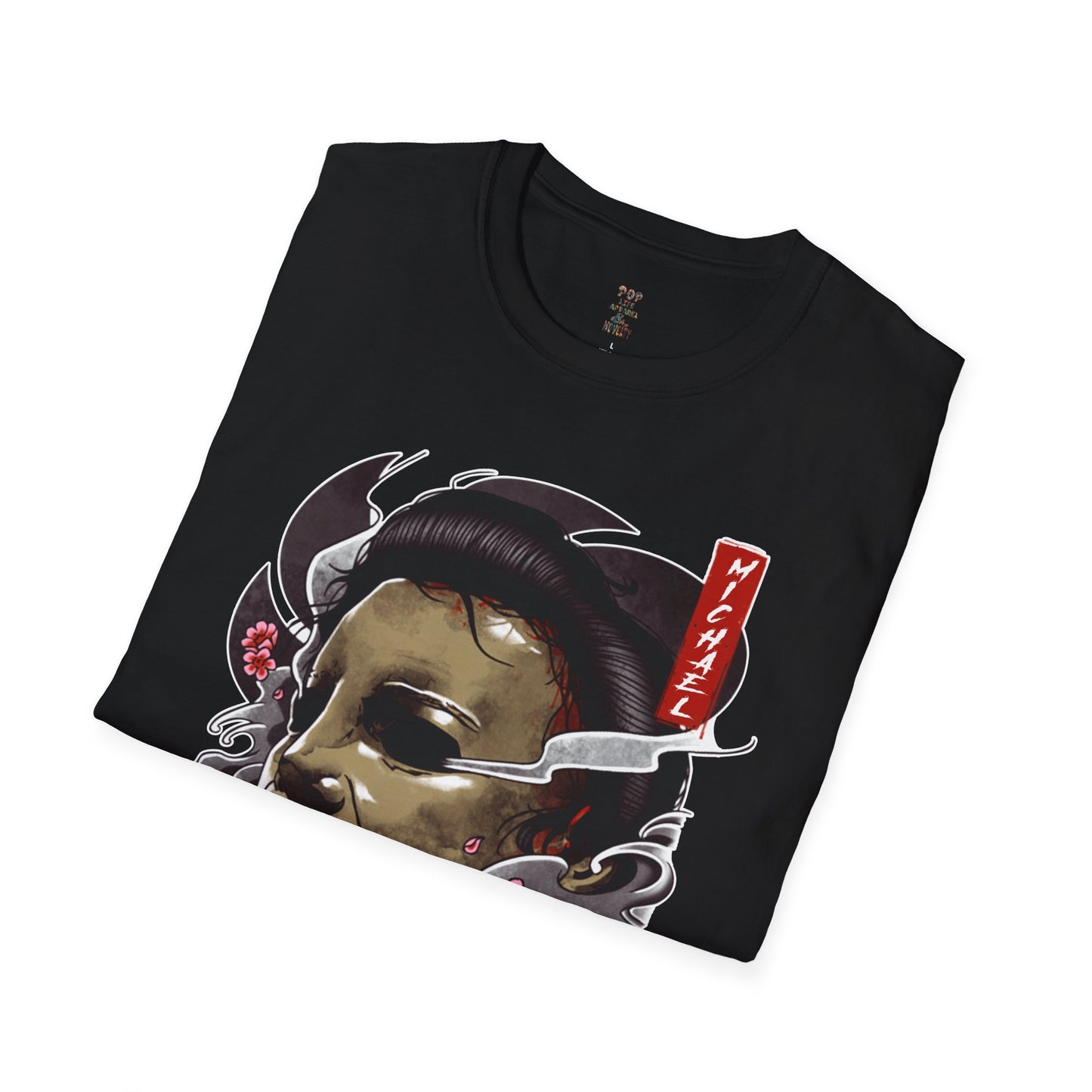 Micheal Myers Waves Unisex Softstyle T-Shirt