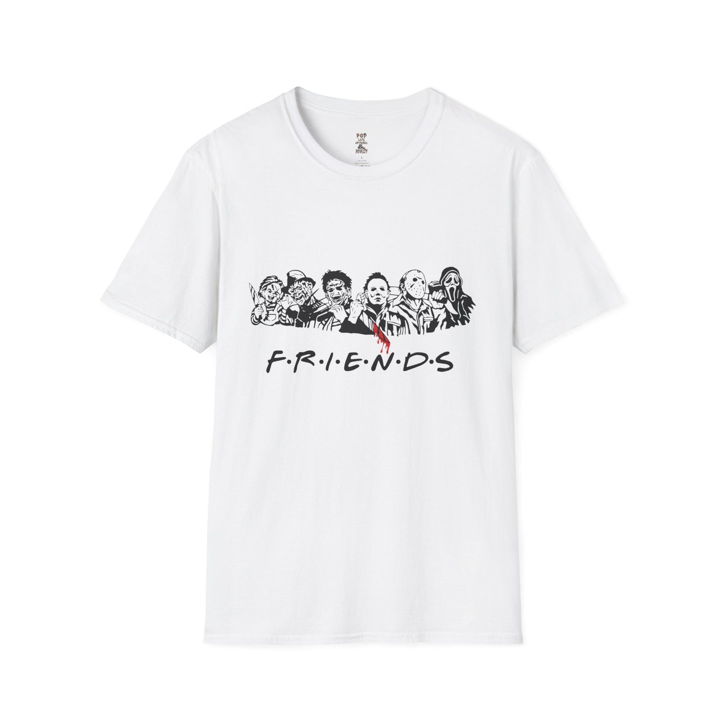Horror Friends 5 Unisex Softstyle T-Shirt