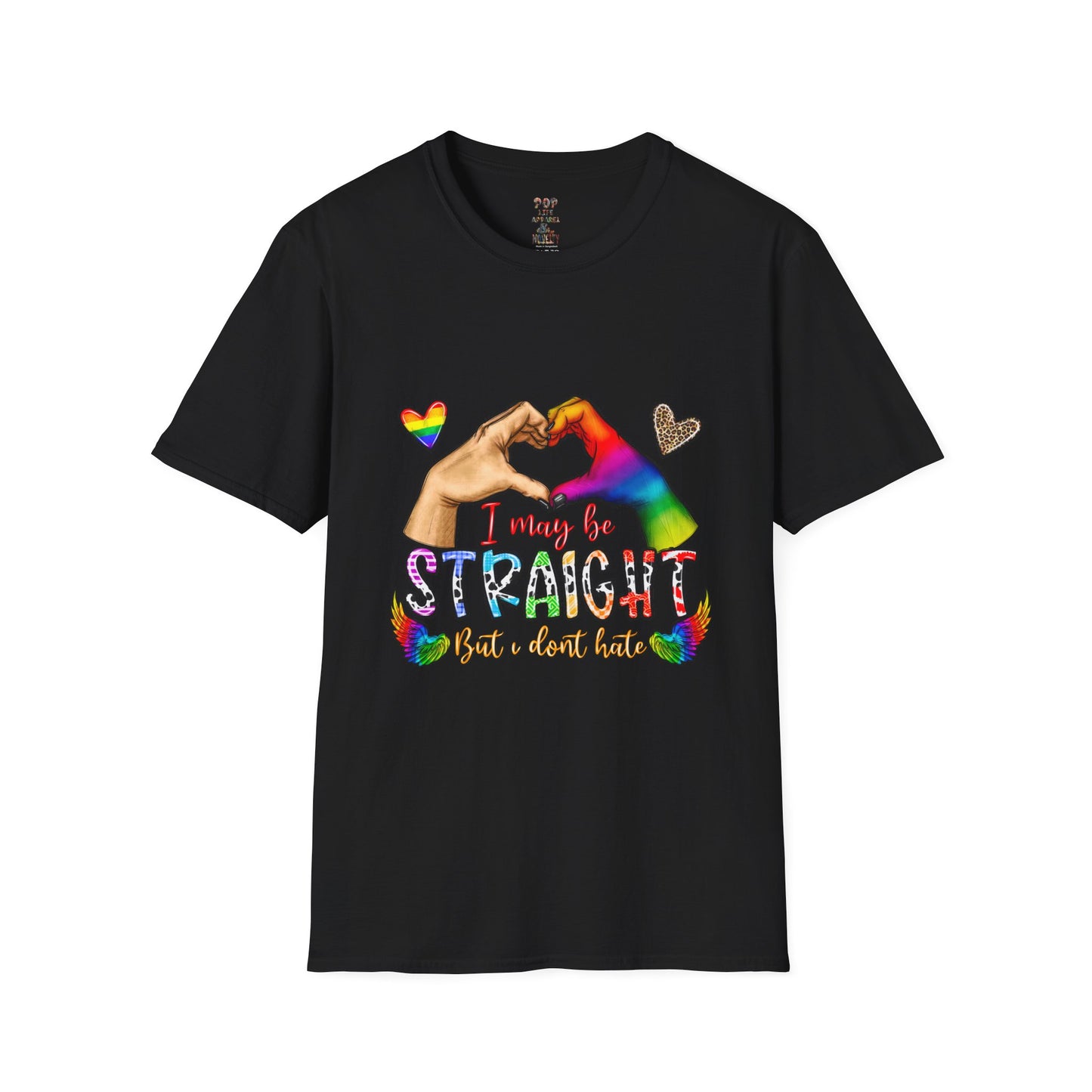 I May be Straight but I Don't Hate Softstyle T-Shirt