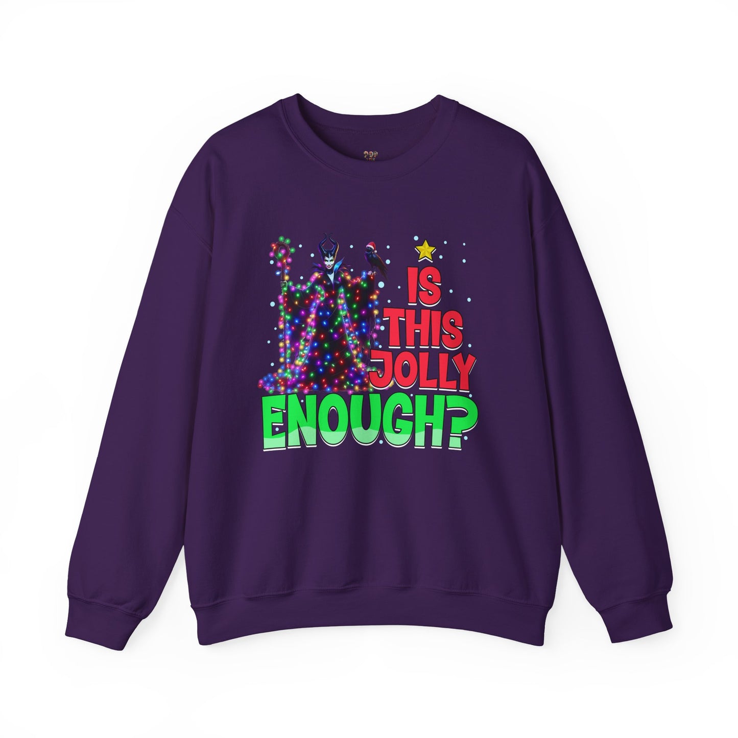 Is this Jolly Enough Unisex Heavy Blend™ Crewneck Sweatshirt