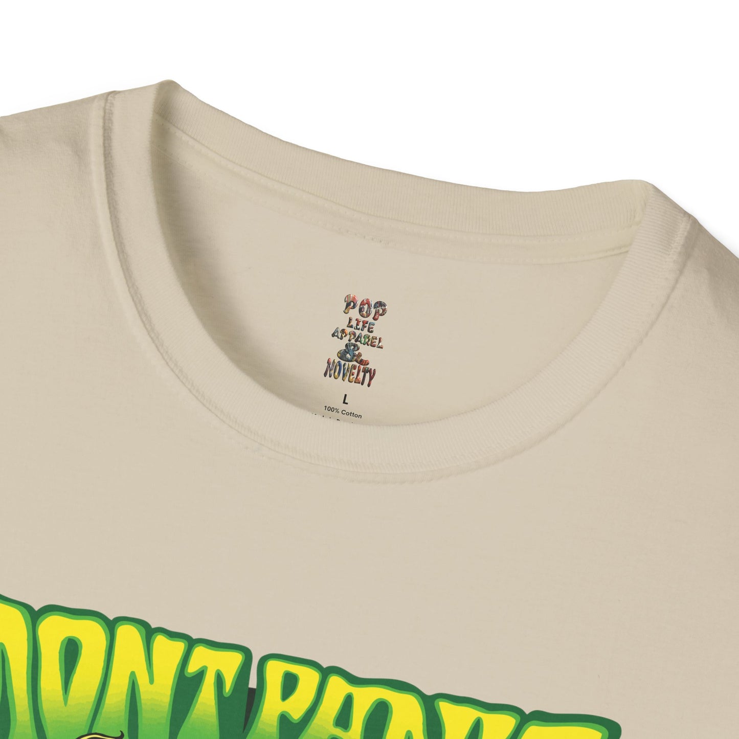 Don't Panic it's Organic Unisex Softstyle T-Shirt