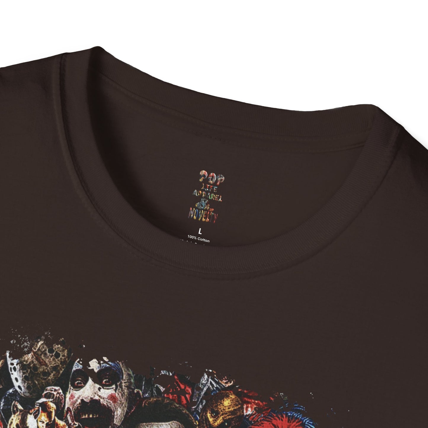 Horror Collage Unisex Softstyle T-Shirt
