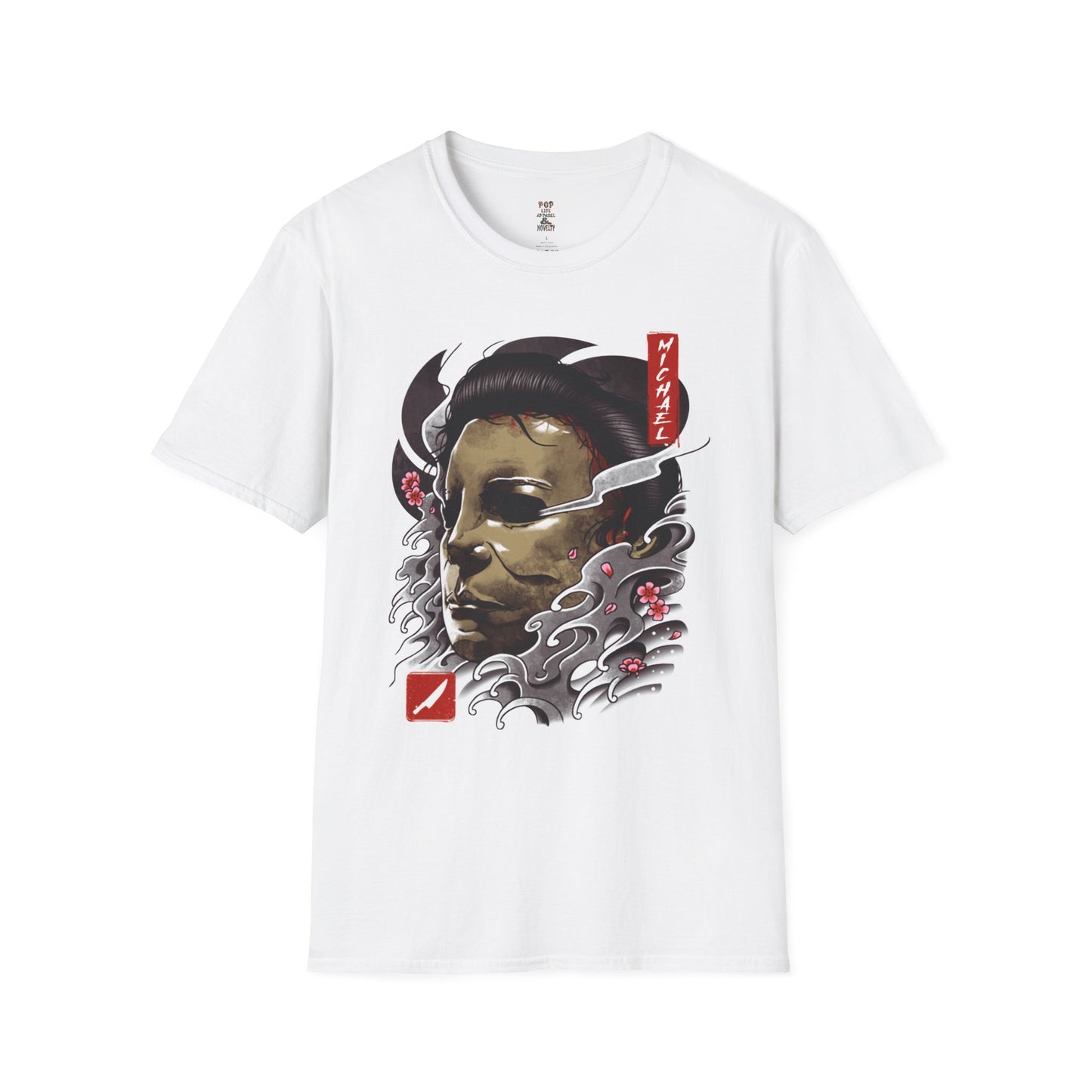 Micheal Myers Waves Unisex Softstyle T-Shirt