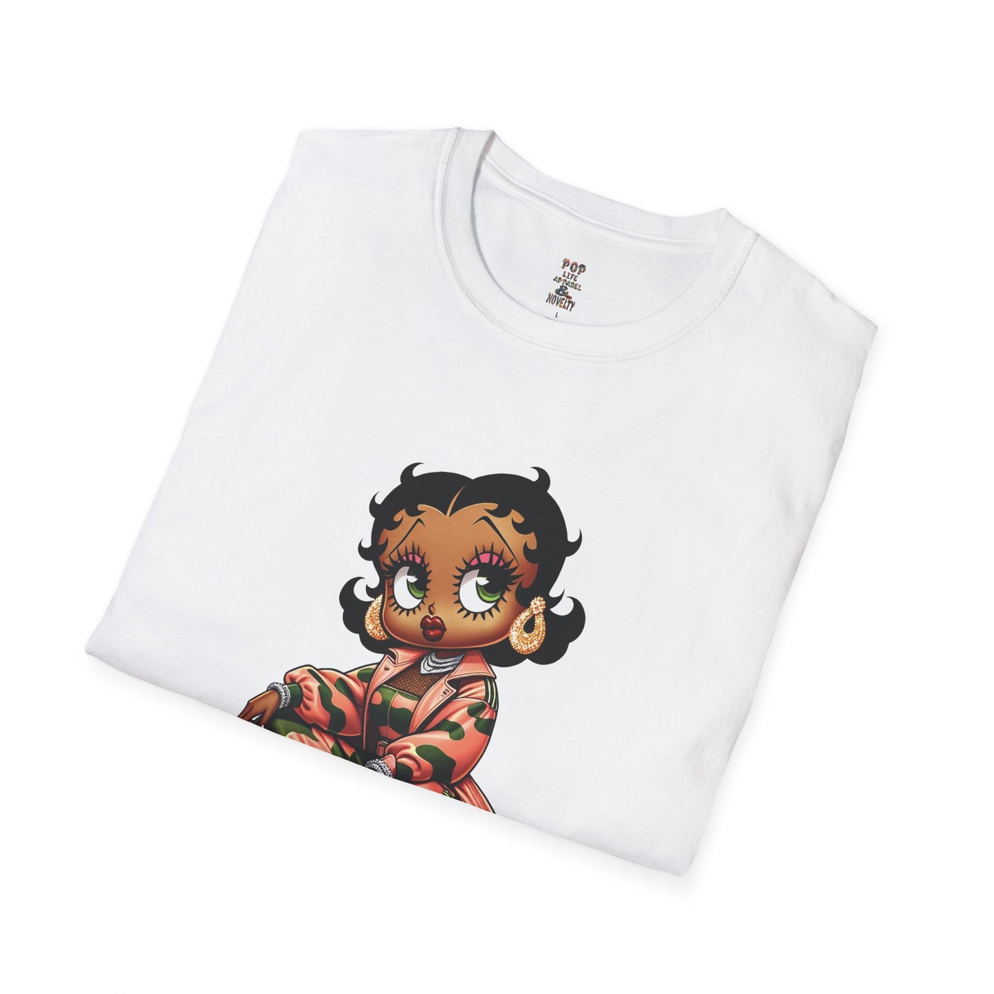 Camo Bougie Betty T-Shirt