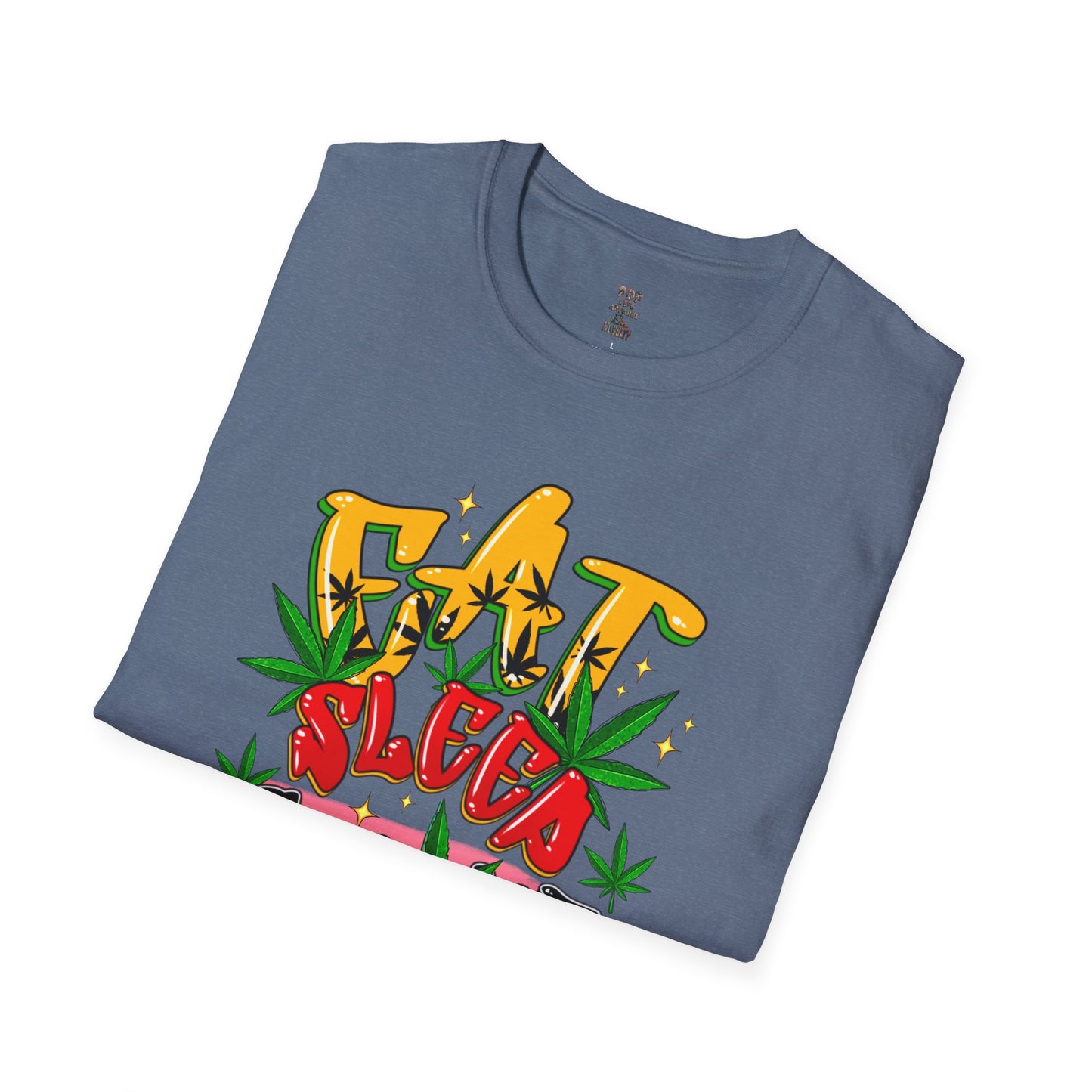 Eat Sleep Smoke Repeat Unisex Softstyle T-Shirt