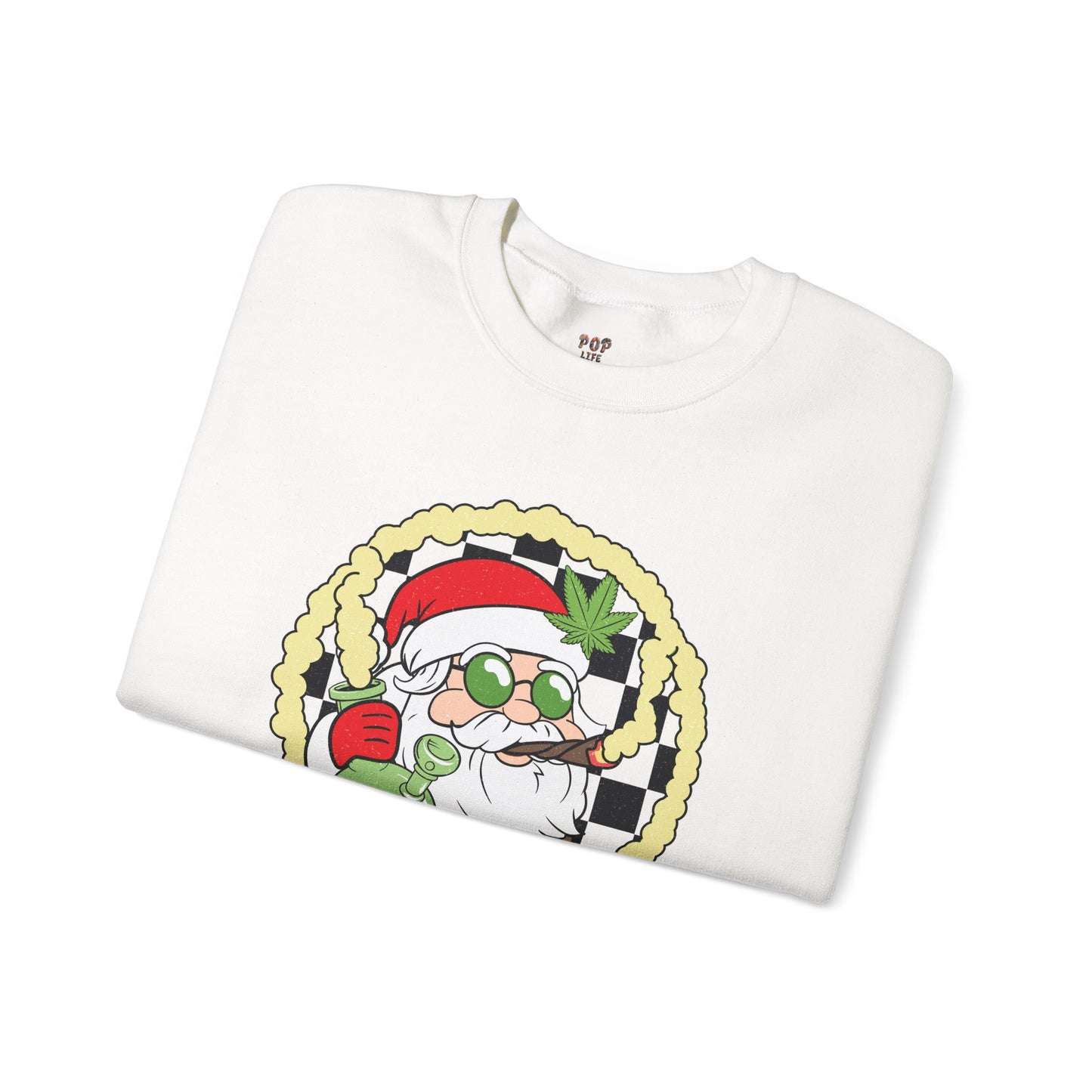 420 Christmas Believe Unisex Heavy Blend™ Crewneck Sweatshirt