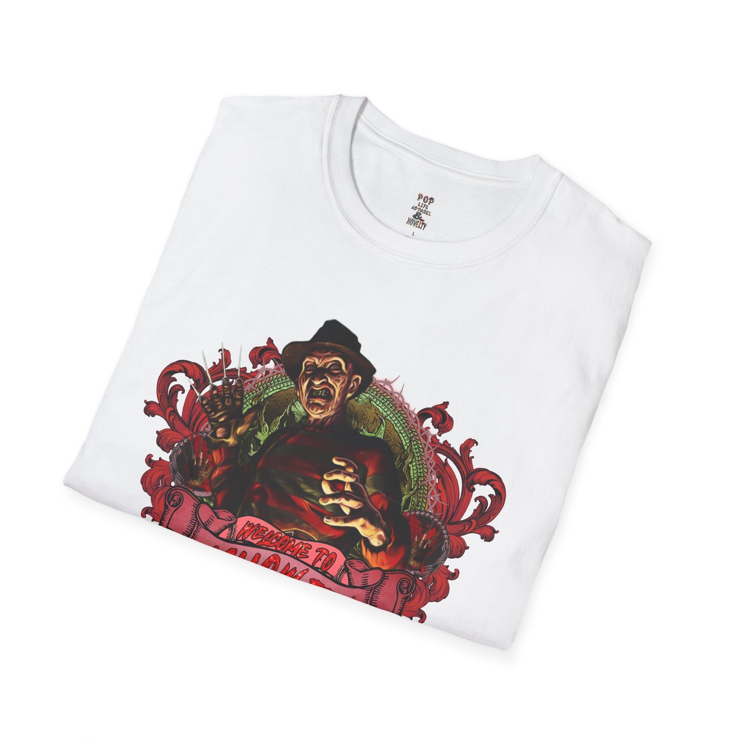 Freddie Welcome to Halloween Unisex Softstyle T-Shirt