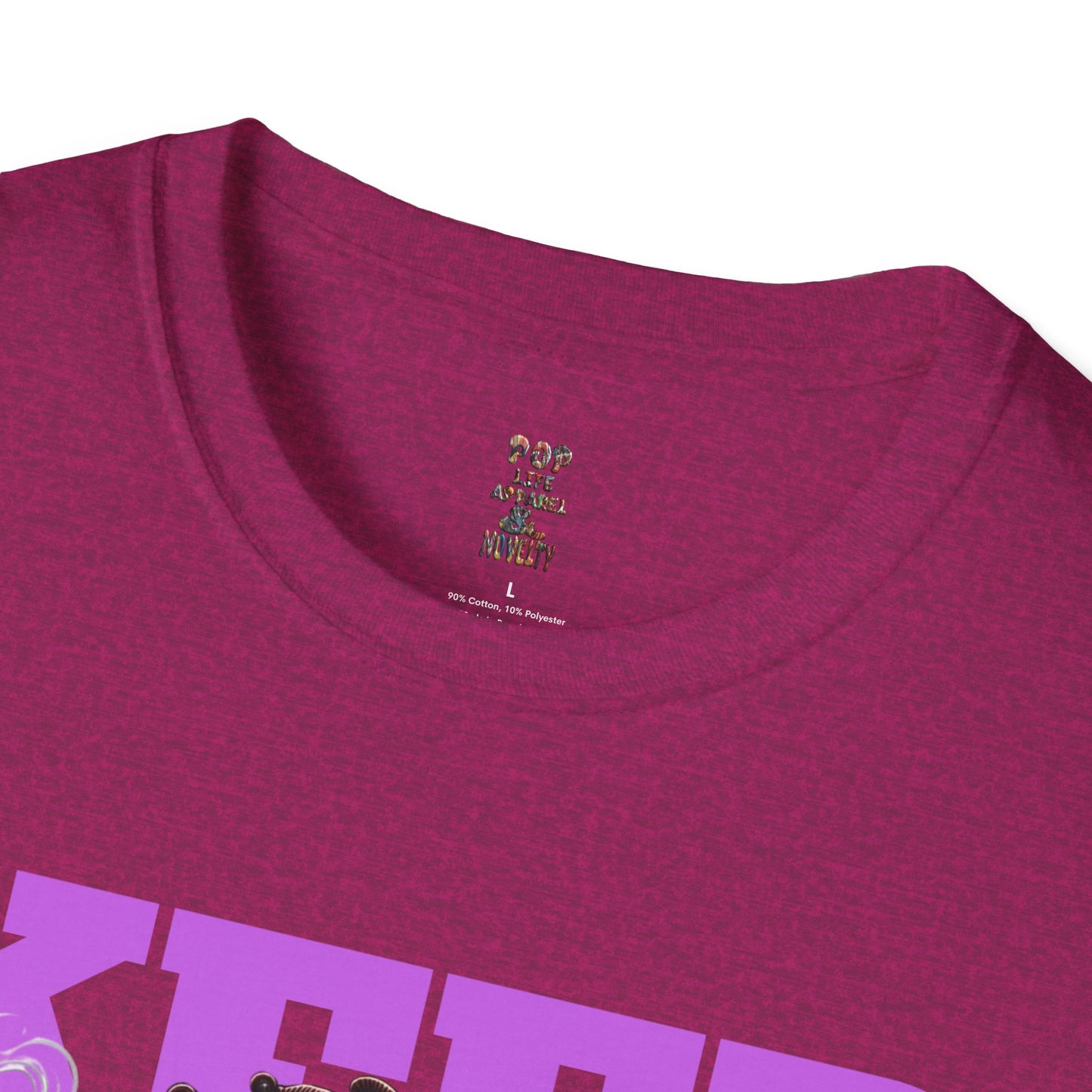 Keep Clam Smoke Weed Softstyle T-Shirt