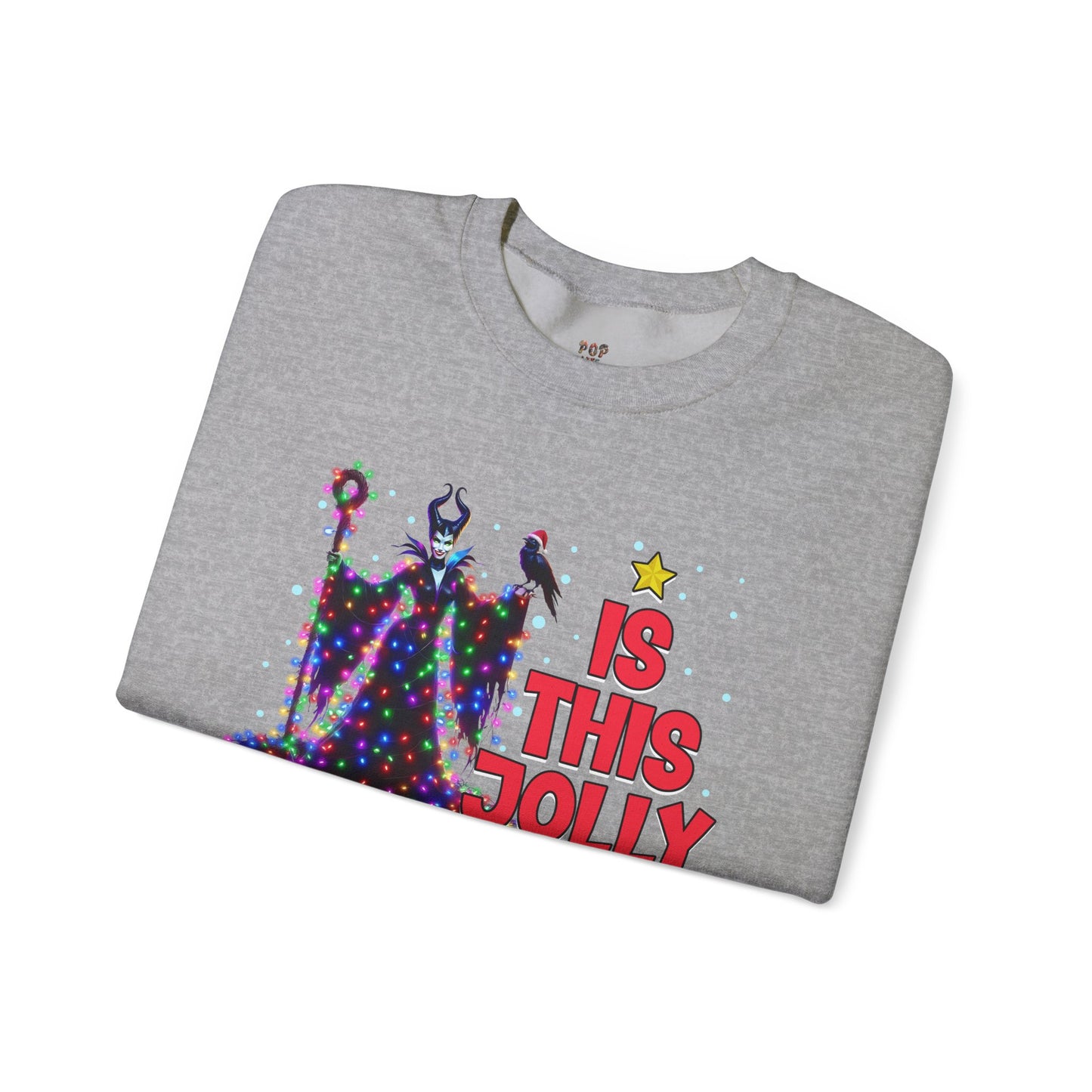 Is this Jolly Enough Unisex Heavy Blend™ Crewneck Sweatshirt