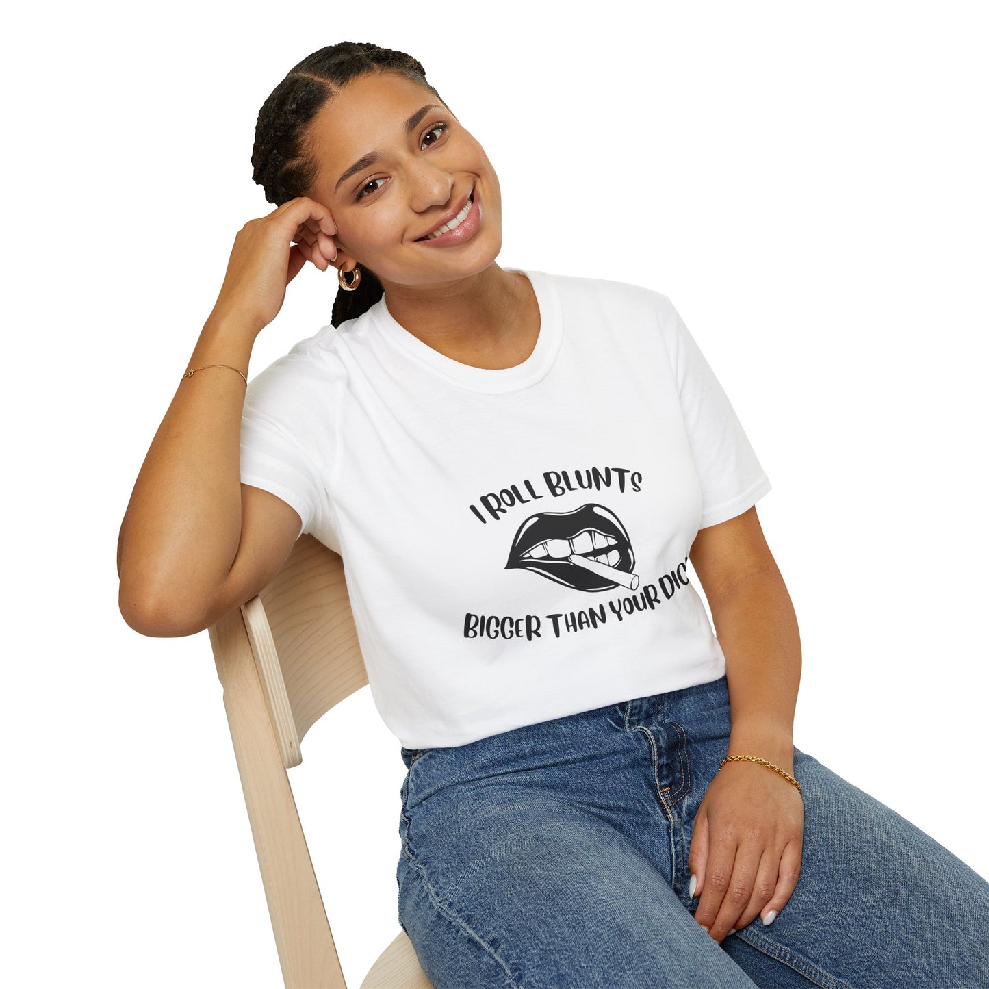 I Roll Blunts Softstyle T-Shirt