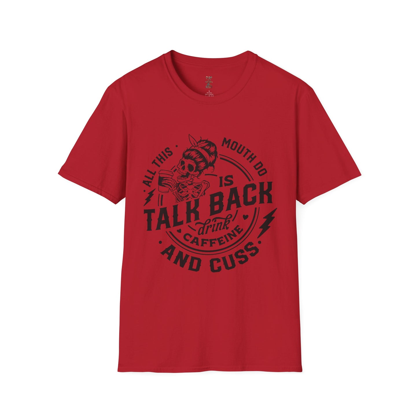 Graphic Tee Unisex Softstyle T-Shirt All This Mouth Do