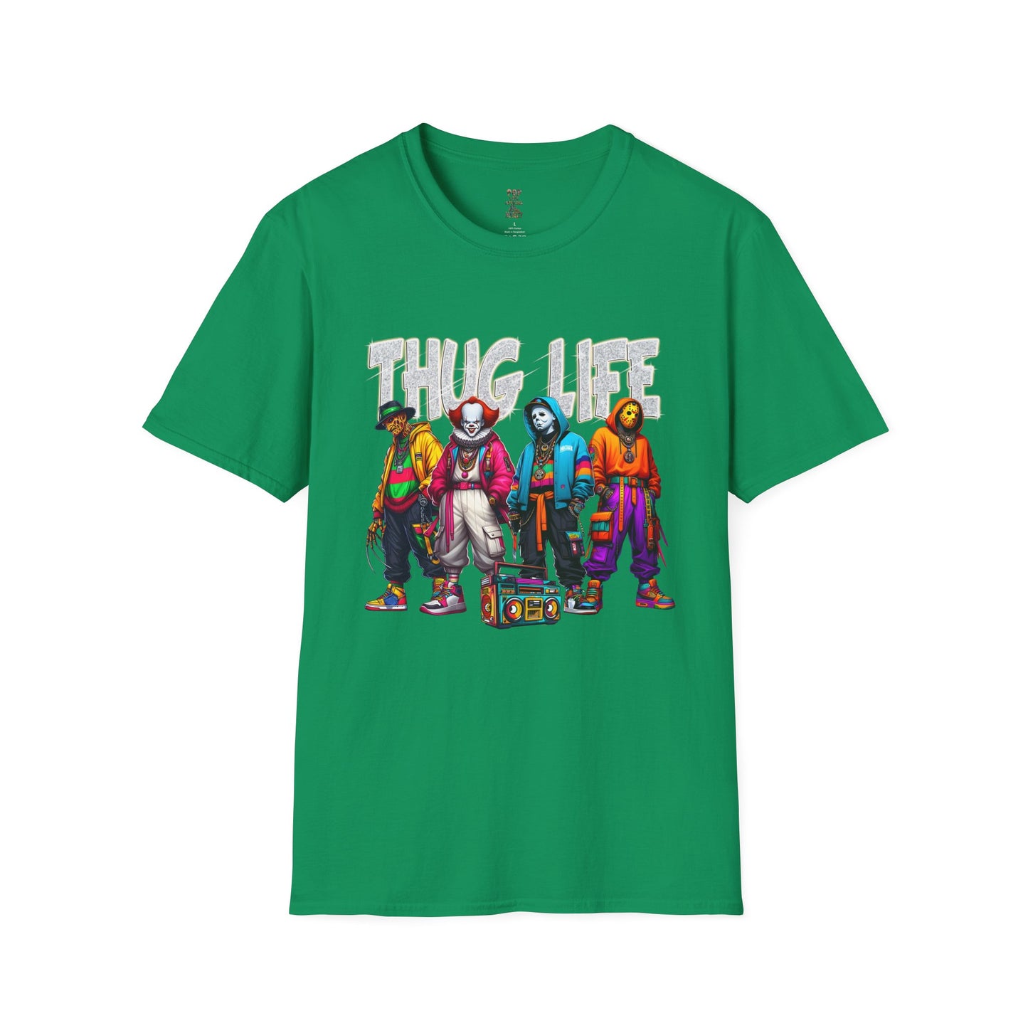 Hip Hop Horror Thug Life Unisex Softstyle T-Shirt
