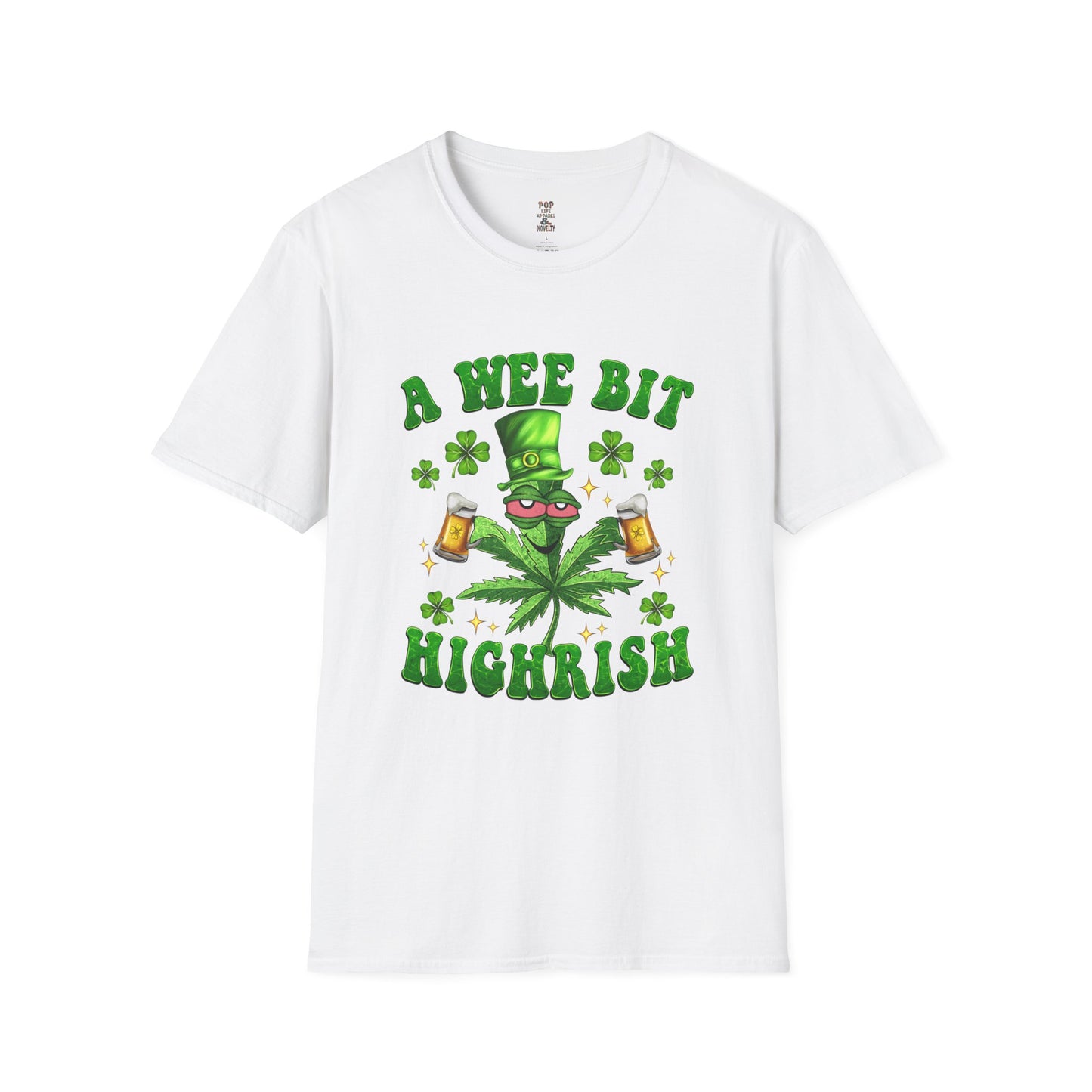 A Wee Bit Highrish Unisex Softstyle T-Shirt