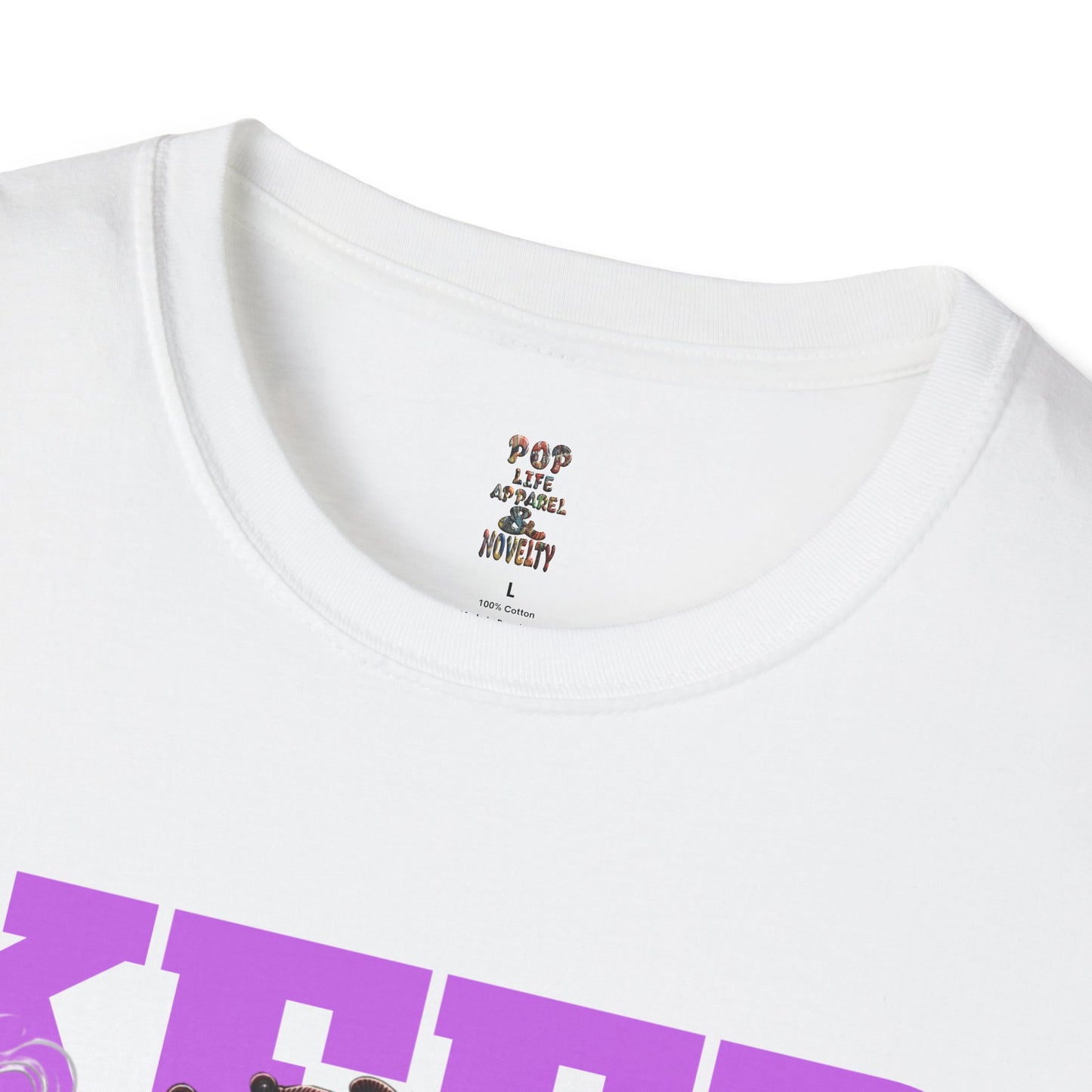 Keep Clam Smoke Weed Softstyle T-Shirt