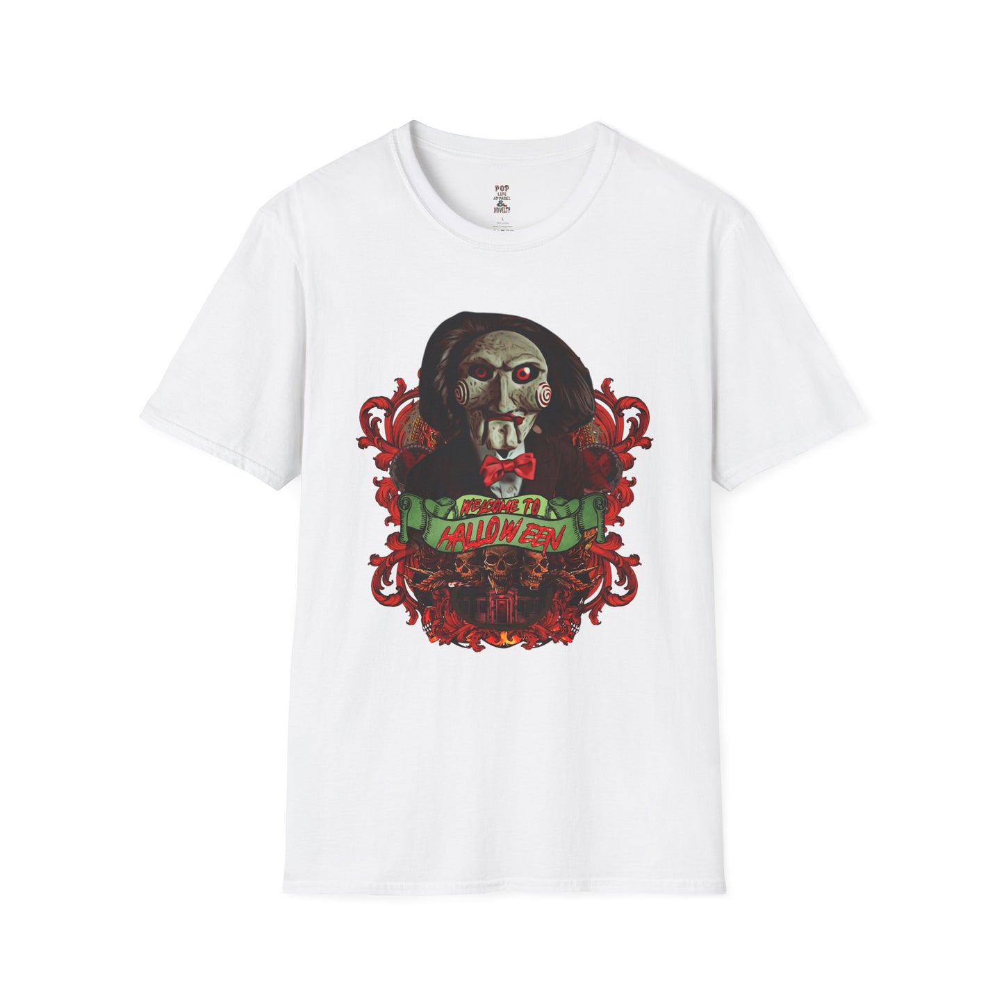 Saw Welcome to Halloween Unisex Softstyle T-Shirt